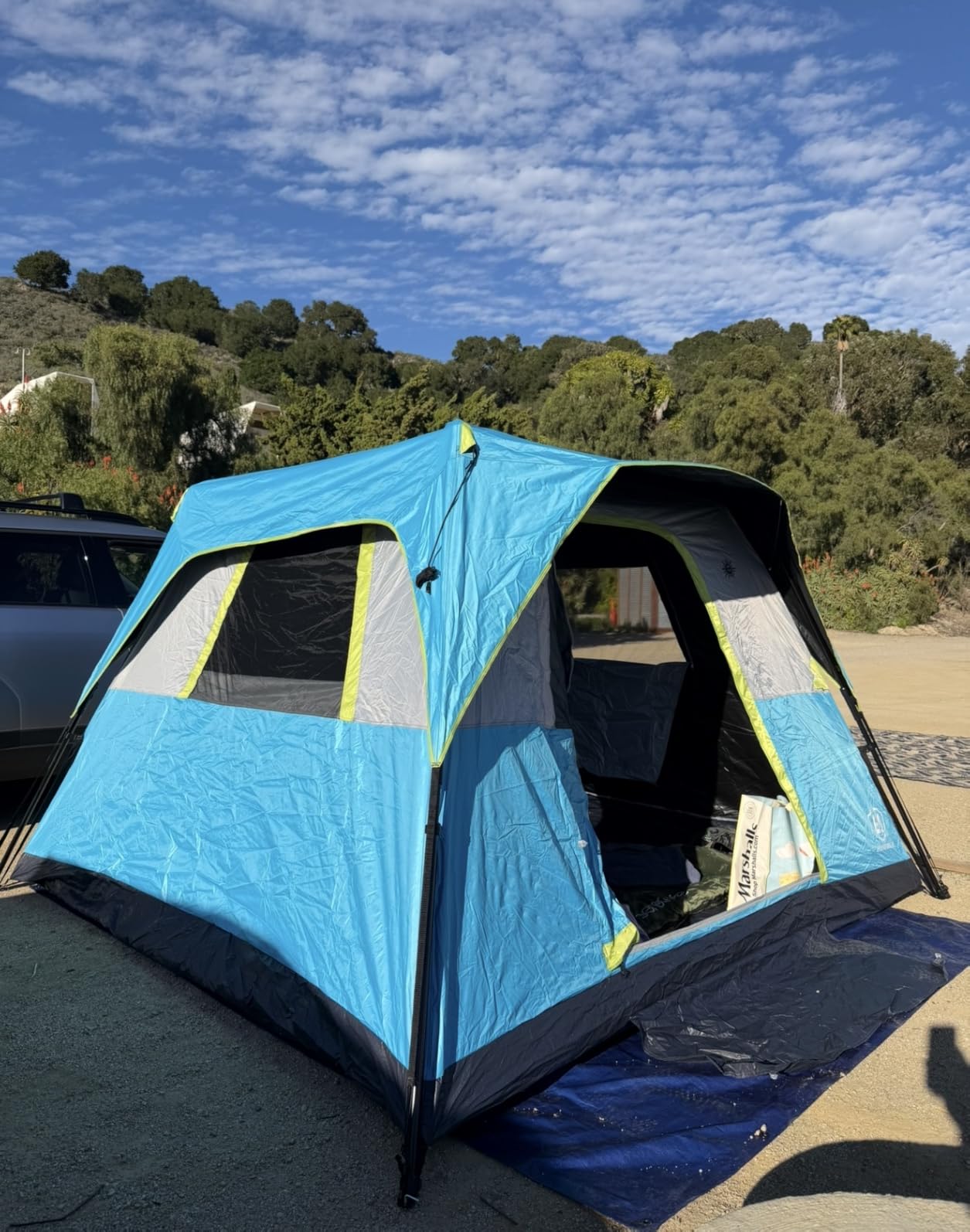 EVER ADVANCED 6 Person Camping Tent, Blackout Design Tent for Camping Instant Cabin Tents for Family with Rainfly, 60s Easy Setup, Water-Resistant customer photo 2