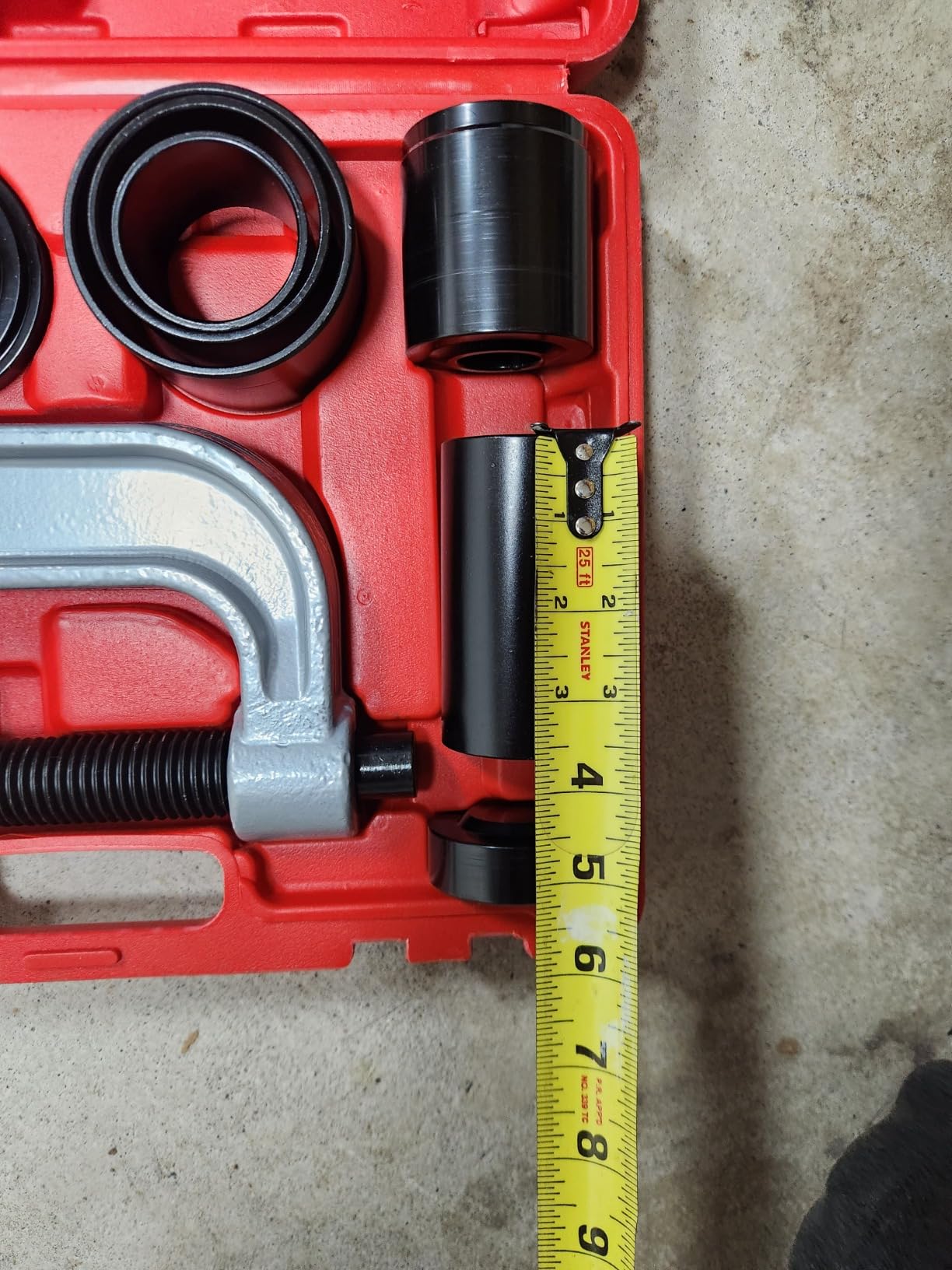 Ball Joint Removal Tool Kit, 10PC Ball Joint Press Kit for Most 2WD 4WD Cars and Light Trucks (Blue) customer photo 1