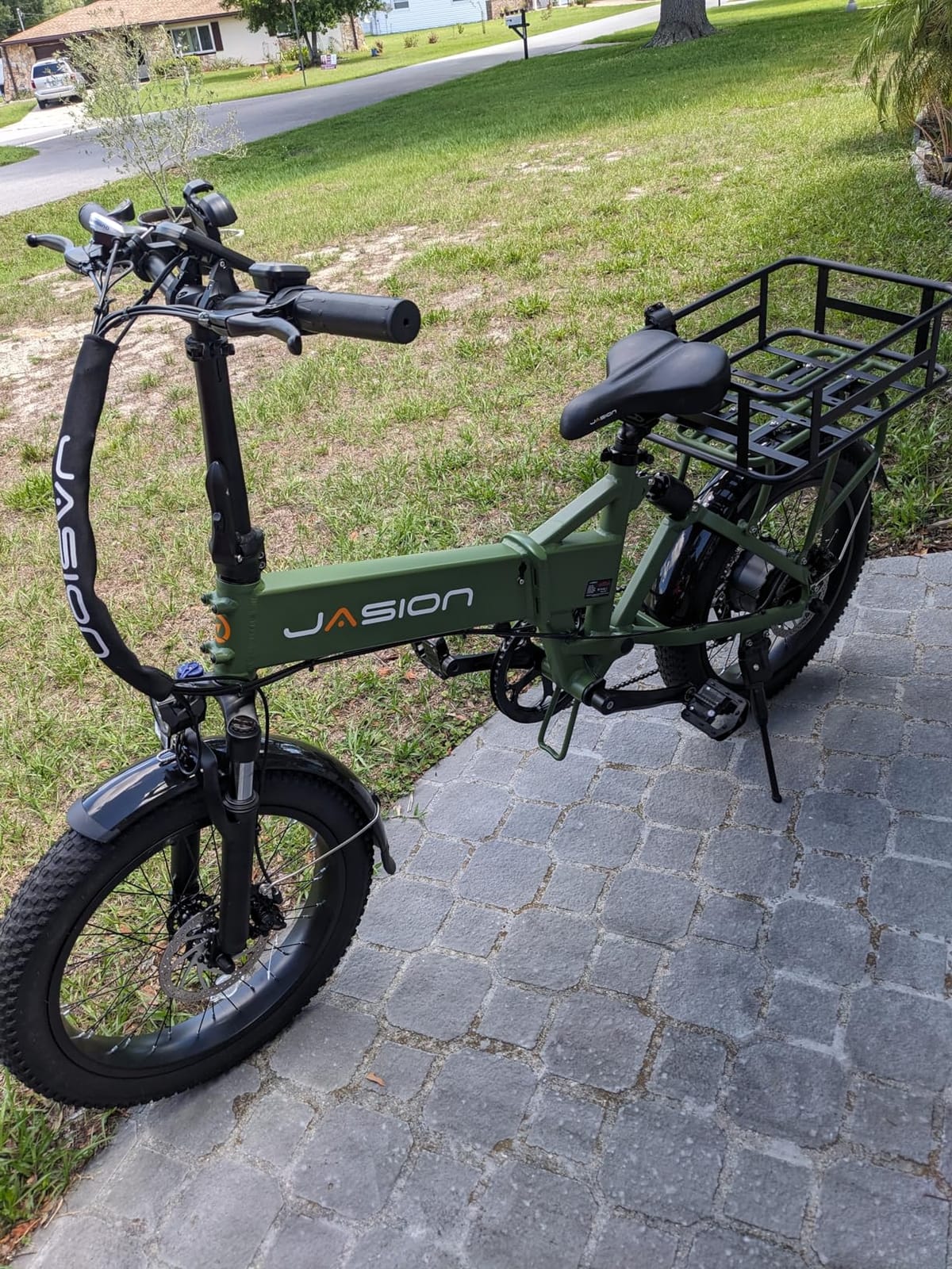 Jasion Electric Bike for Adults & Teens, 2000W/3000W Peak E Bike, Up to 55-90 Miles Range Electric Bicycle, 48V/52V Battery, 16