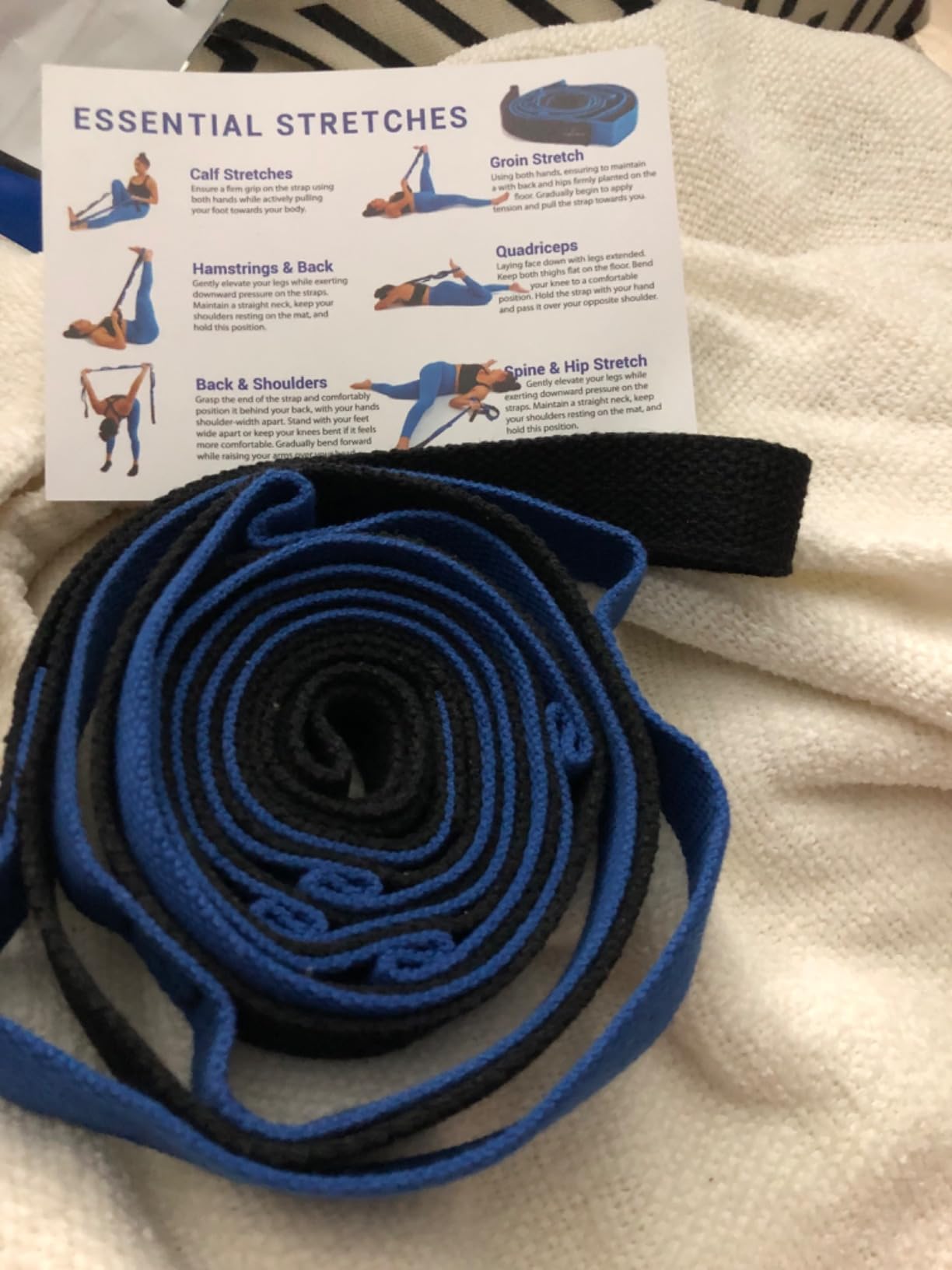 KneeSled Ultra Stretch Strap Best Choice for Physical Therapy U.S.A. customer photo 2