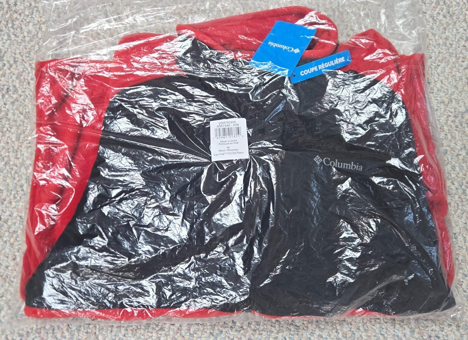 Columbia Men's Sage Peak Full Zip Fleece Jacket customer photo 2