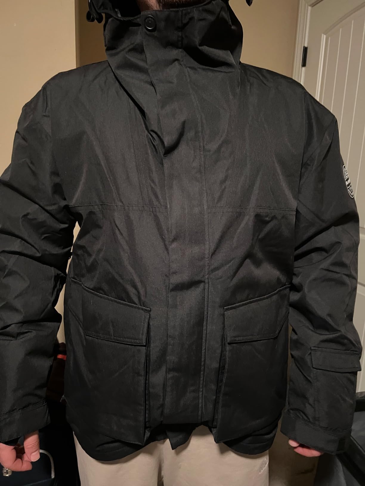 GSOU SNOW Mens Snowboard Jacket Snowboarding Ski Jacket Pullover Waterproof customer photo 1