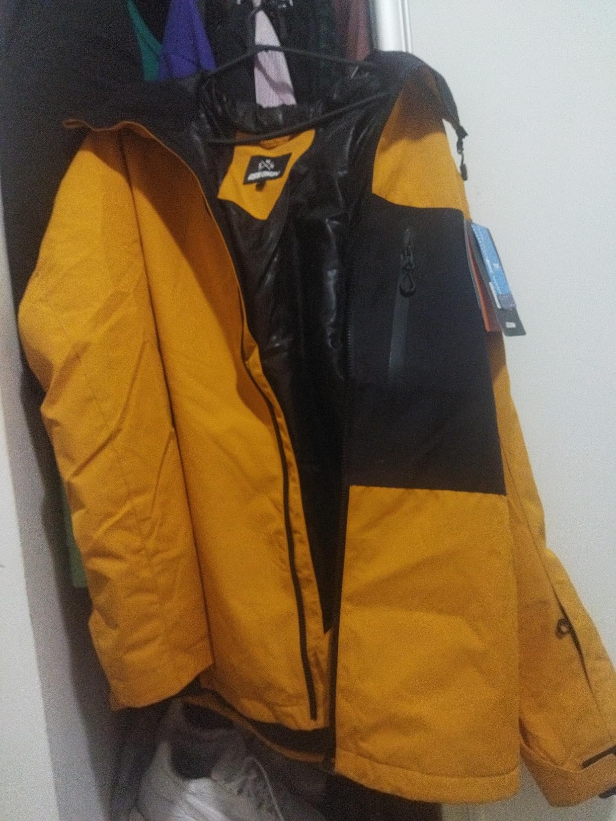 GSOU SNOW Mens Snowboard Jacket Snowboarding Ski Jacket Pullover Waterproof customer photo 2