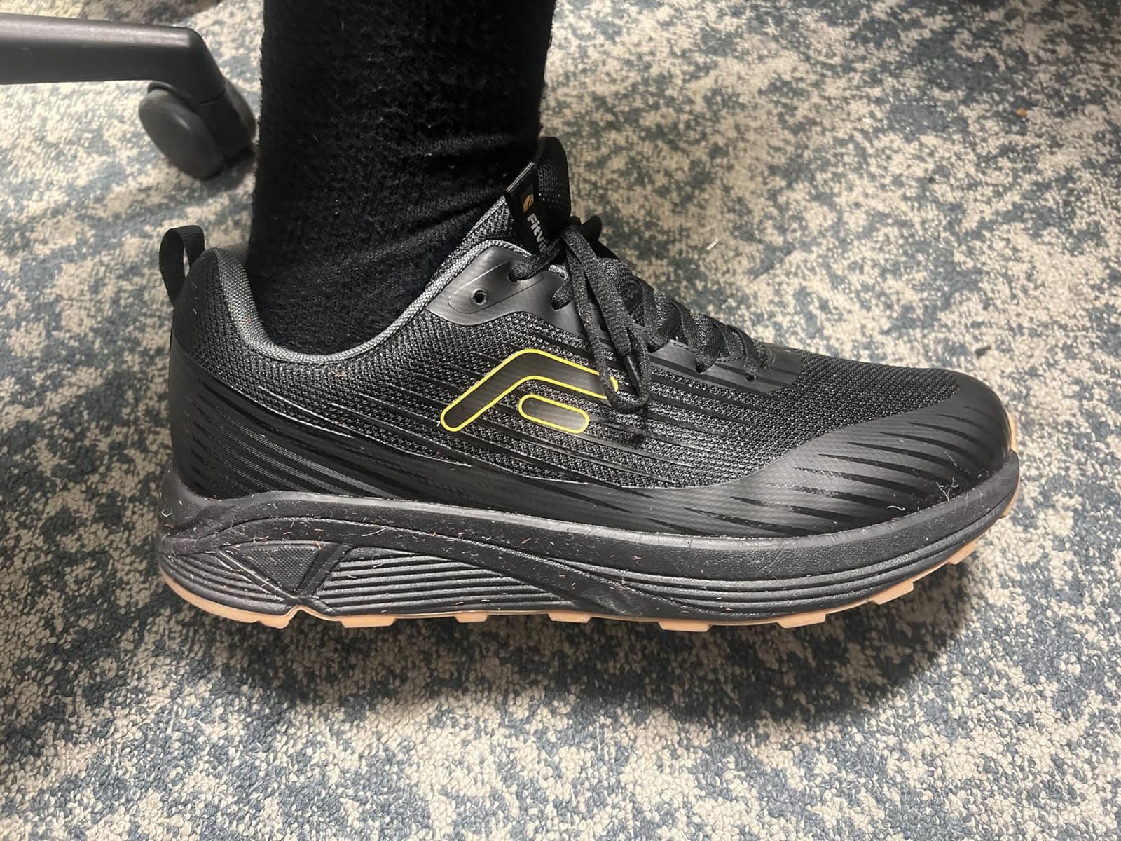 FitVille Men Trail Running Shoes Extra Wide Shoes for Men, Mountain Trail Runner Sneakers customer photo 2