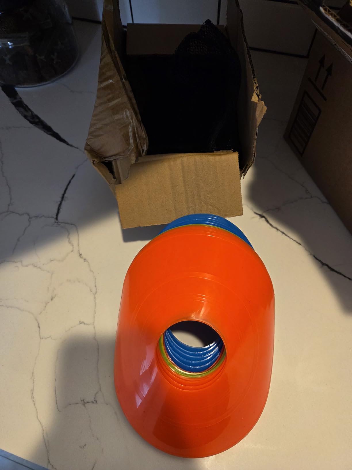 25/50/100pcs Disc Cones, Agility Soccer Cones with Carry Bag and Holder | for Sports Training, Football, Soccer, Basketball, Coaching, Practice Equipment customer photo 1