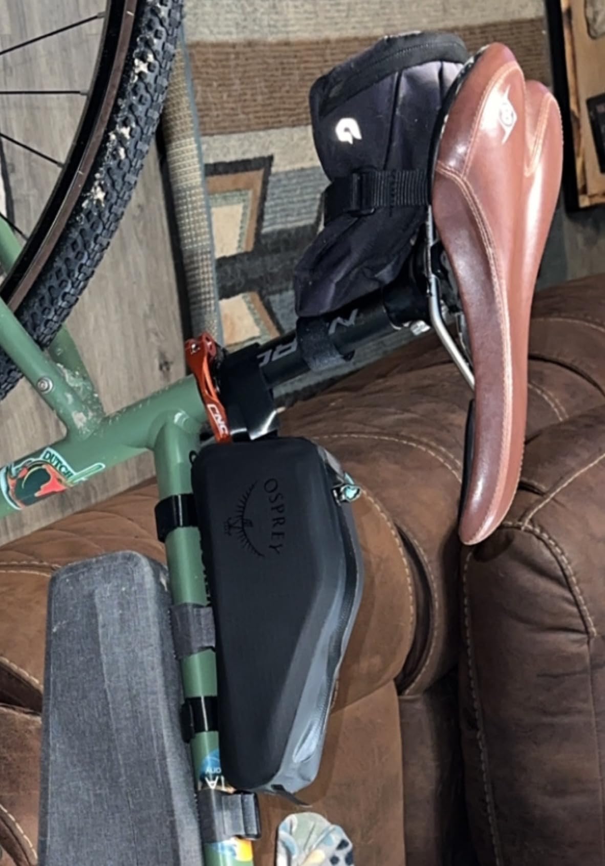 Osprey Escapist On-Bike Top Tube Bag, Black customer photo 2