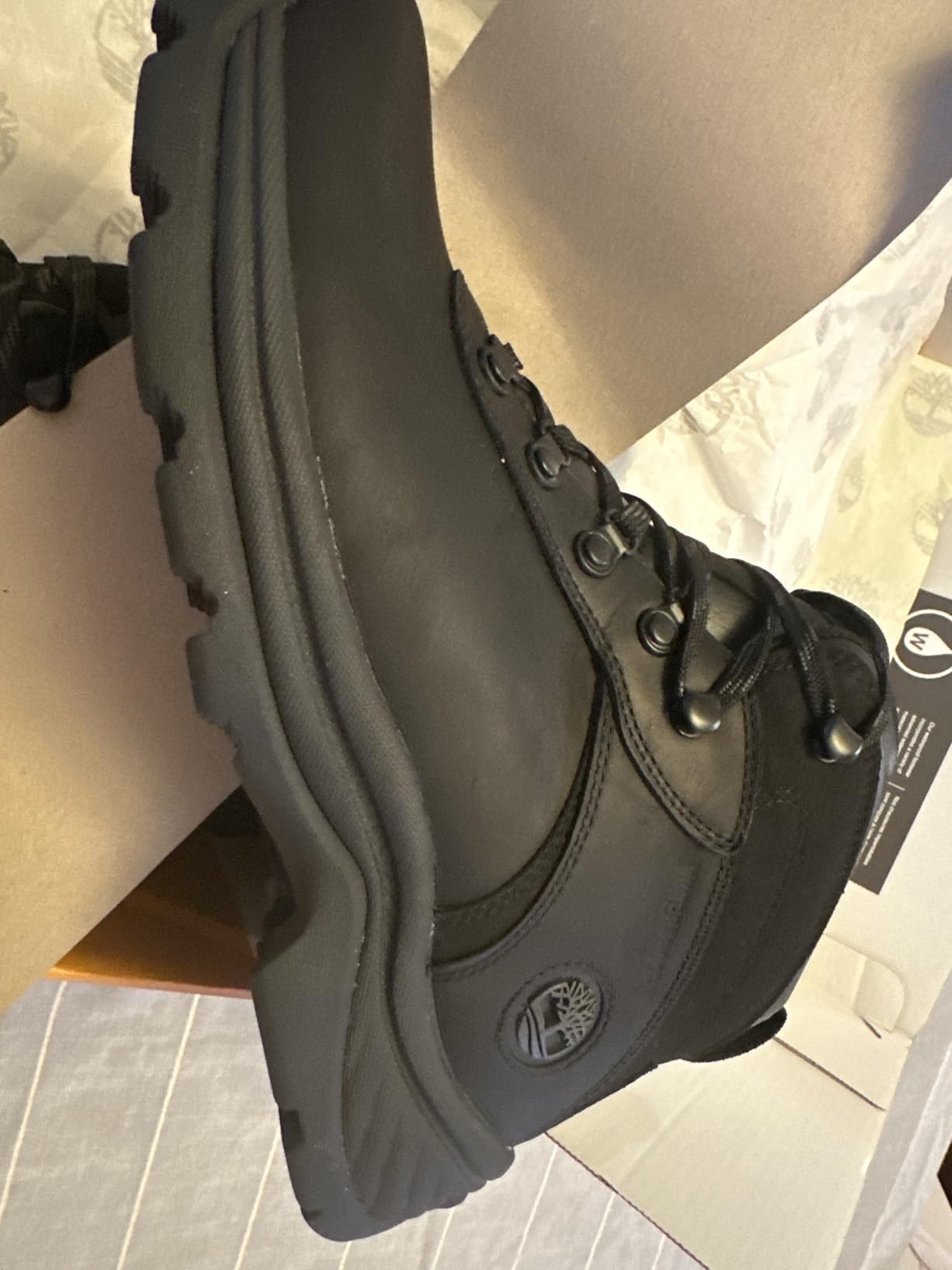 Timberland Men's Flume Mid Waterproof Hiking Boot customer photo 1