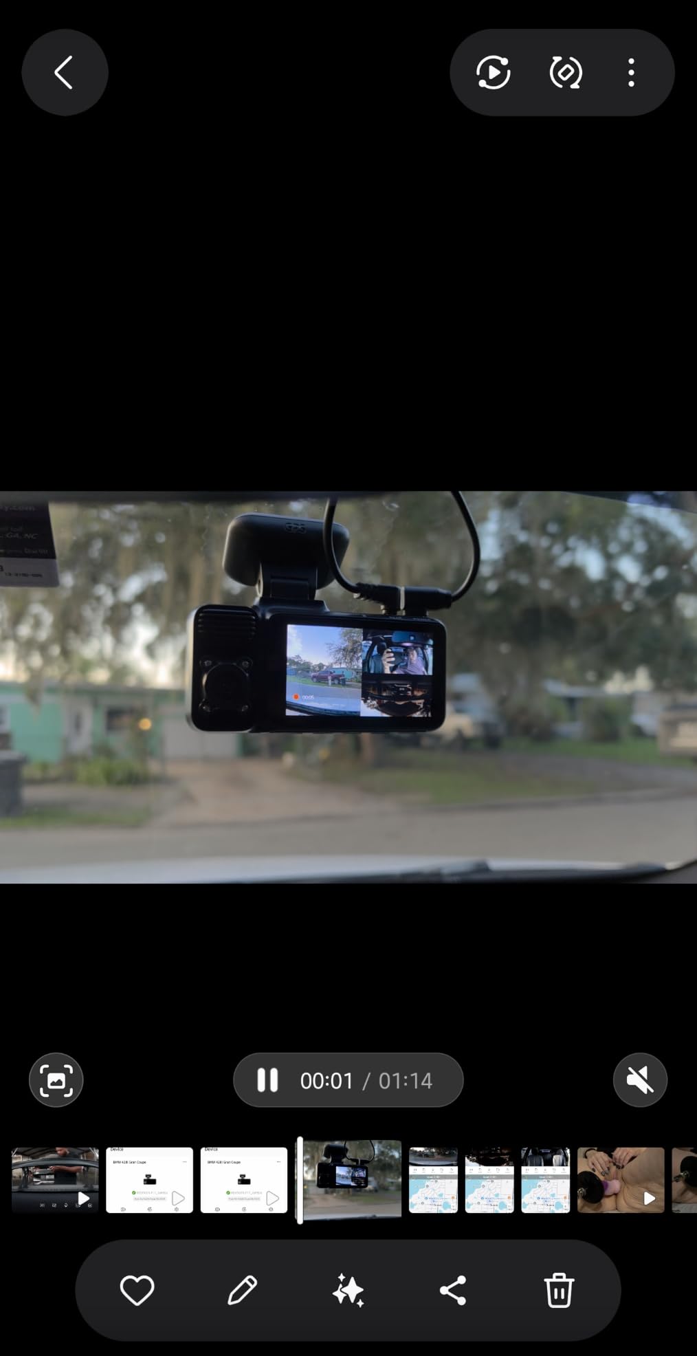 REDTIGER F17 4K 3CH Dash Cam, STARVIS 2 Sensor HDR, 64GB Card, 5.8GHz WiFi customer photo 2