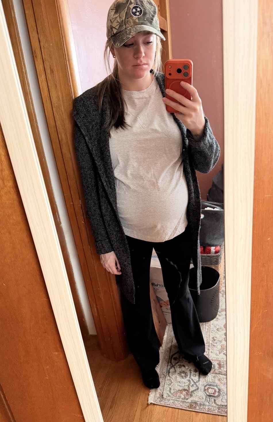 CRZ YOGA Maternity Flare Legging Pocket 29