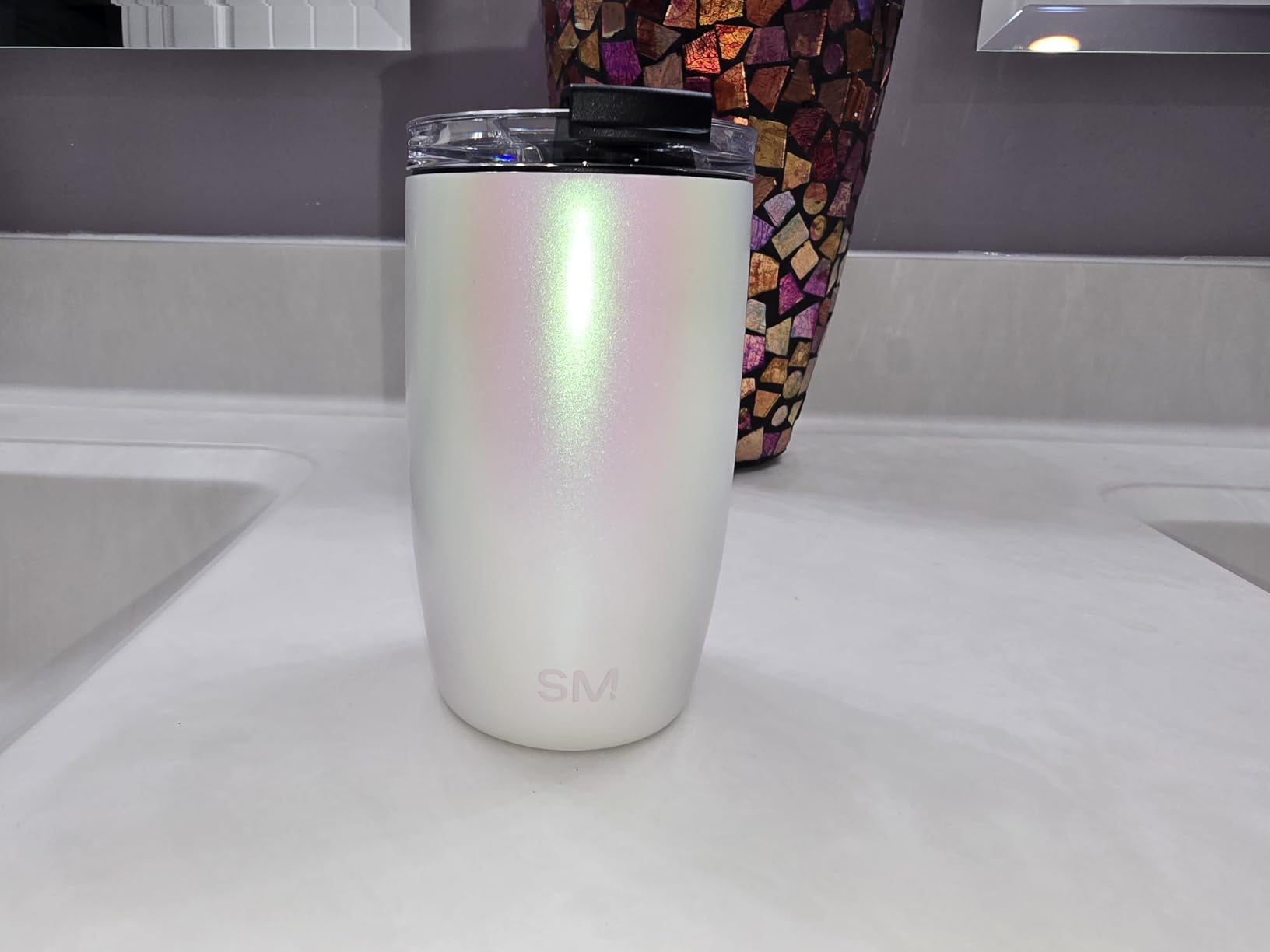 Simple Modern Travel Coffee Mug with Lid, 16oz, Insulated Stainless Steel Travel Mug, Voyager Coffee Cup for Hot & Iced Drinks customer photo 1
