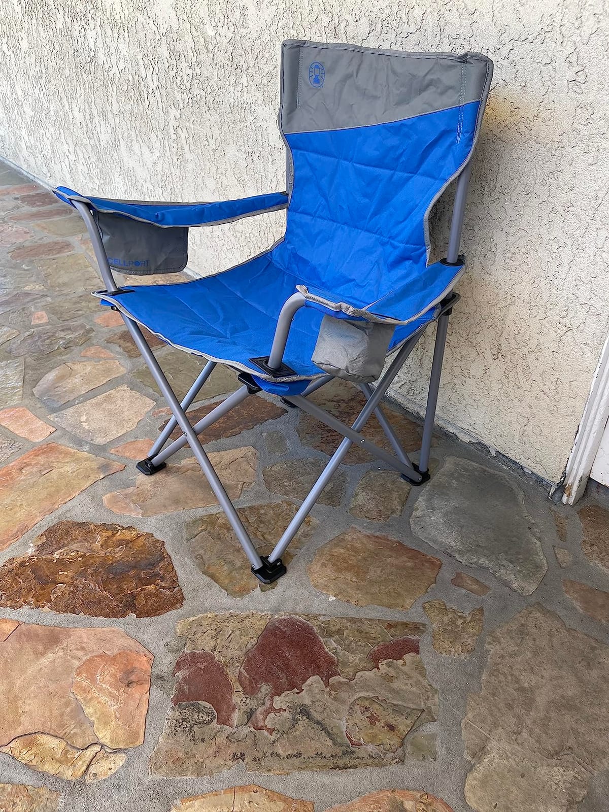 Coleman Big-N-Tall Camping Chair with Cup Holder & Side Pocket, Water-Resistant XL Outdoor Seat Supports up to 600 lbs customer photo 2