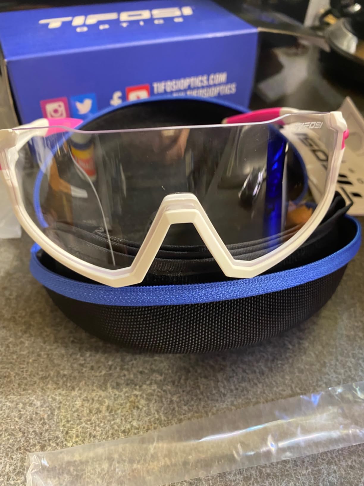 Tifosi Stash Shield Sunglasses - Cycling & Baseball customer photo 2