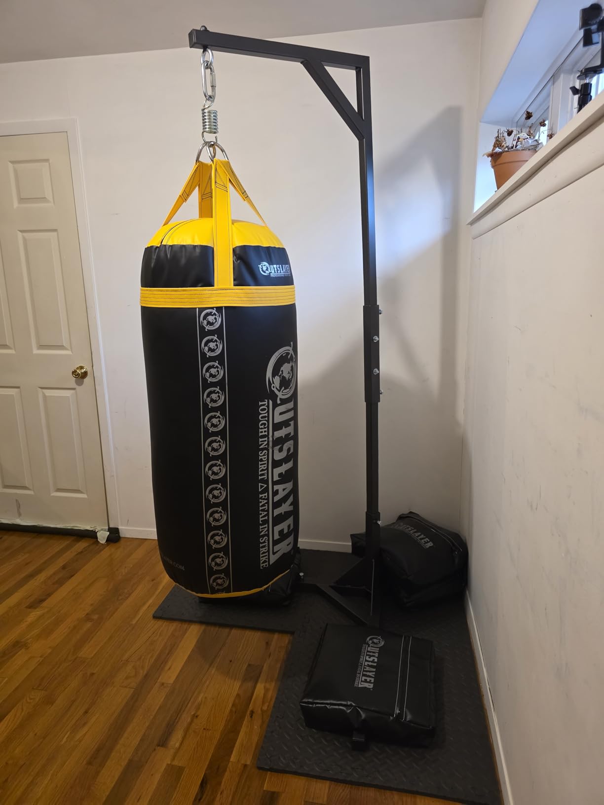 XXL 150 LB Heavy Boxing Punching Bag - Versatile Training for Mixed Martial Arts Wider Striking Area - USA Made customer photo 1