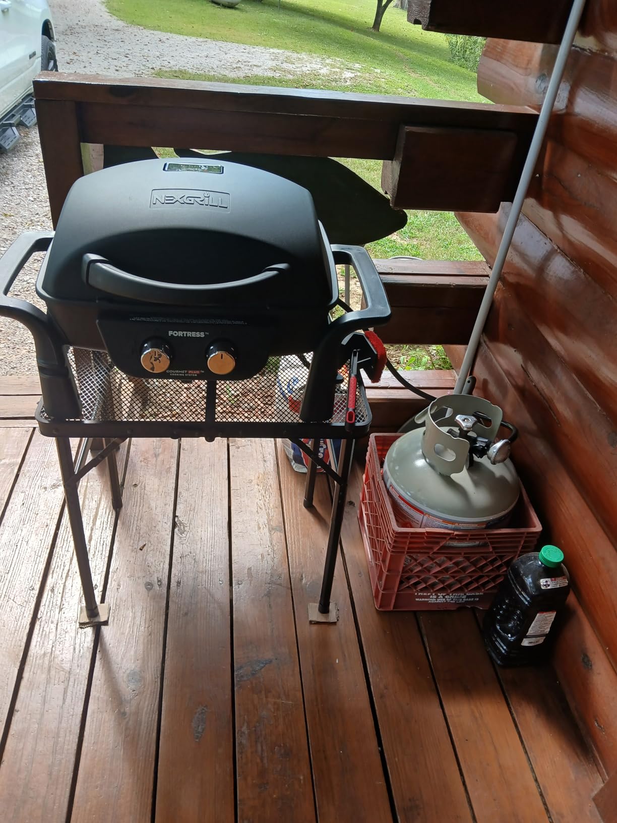 Nexgrill Tabletop 2-Burner Gas Grill and Griddle Combo customer photo 1
