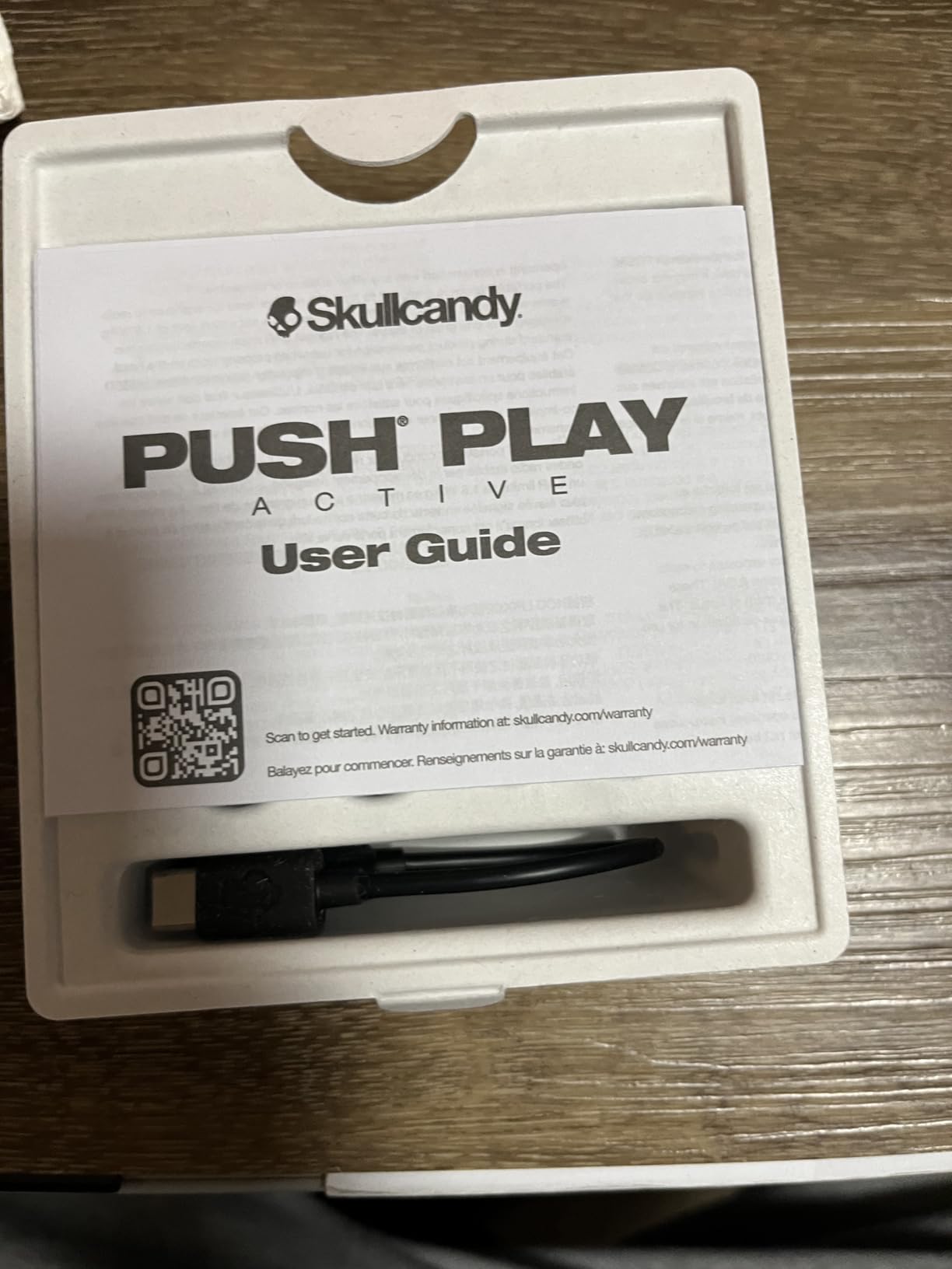 Skullcandy Push Play Active Wireless Earbuds - True Black/Orange | In-Ear Hanger, Bluetooth, Noise Isolating 58 Hours Battery, Sweat and Water Resistant, Microphone, Running Outdoors, Exercise customer photo 1