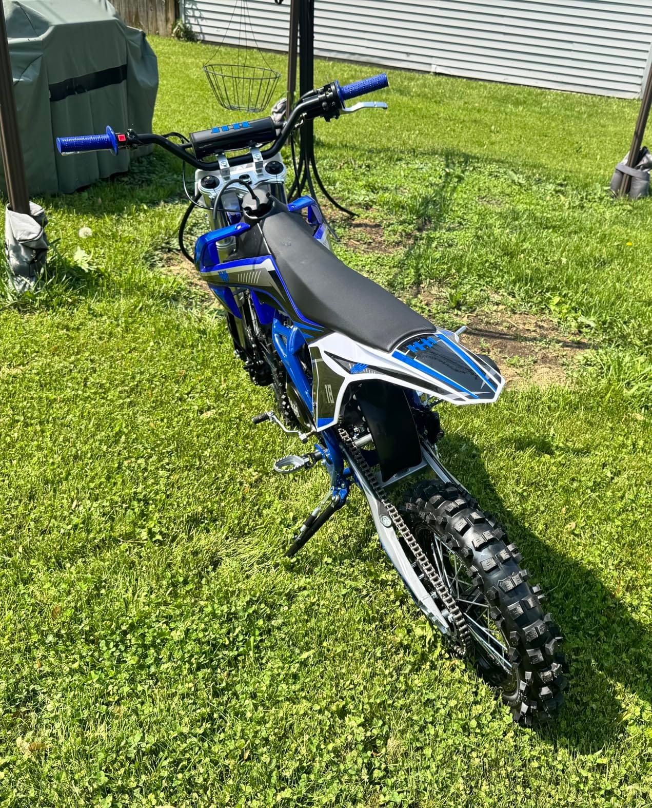 HHH 125cc Dirtbike X18 Dirt Bike DB X18 Racing DB18 Dirtbike 125cc 4 Speed Manual Clutch and Big Size Tires 17/14 inches customer photo 2