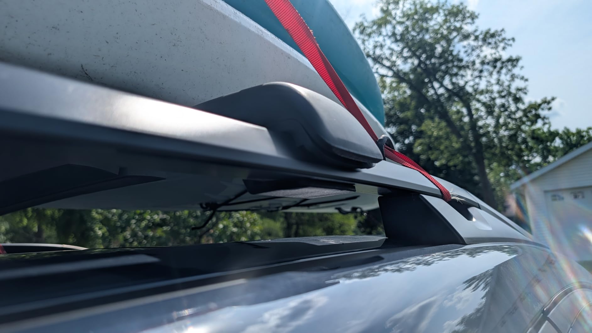 Tuyoung 300lbs Roof Rack Cross Bars for Subaru Crosstrek 2024-2026 | Limited/Premium/Sport (Not for Wilderness) with Side Rails Lockable Aluminum Roof Crossbars Rooftop Luggage Racks customer photo 1