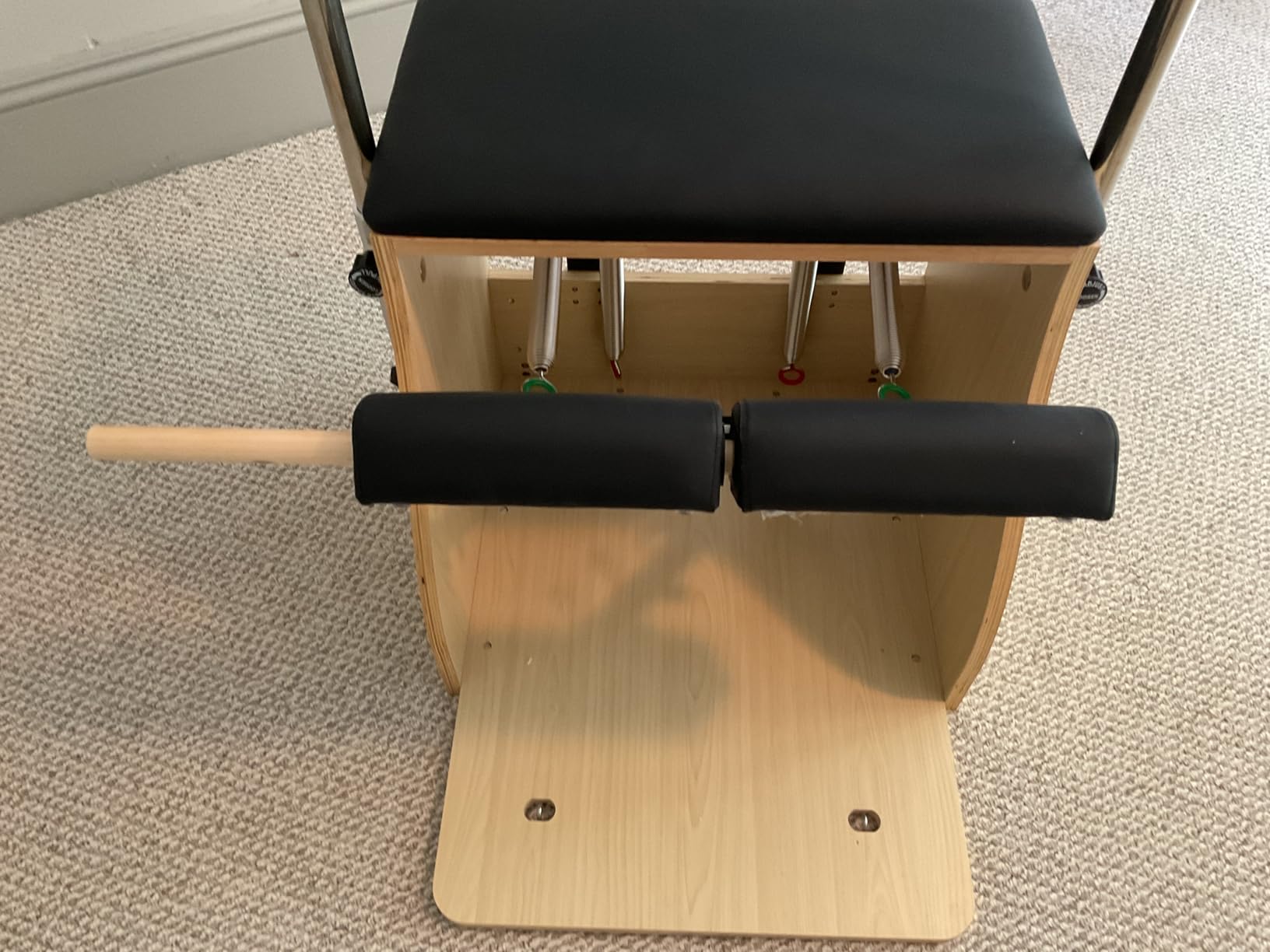EchoMe Plates Combo Chair with Handles, Split-Pedal Stability Pilates Chair, Yoga Fitness Trainer, Pilates Reformer Machine, Pilates Equipment of Maple Wood for Home use and Studio Use customer photo 2