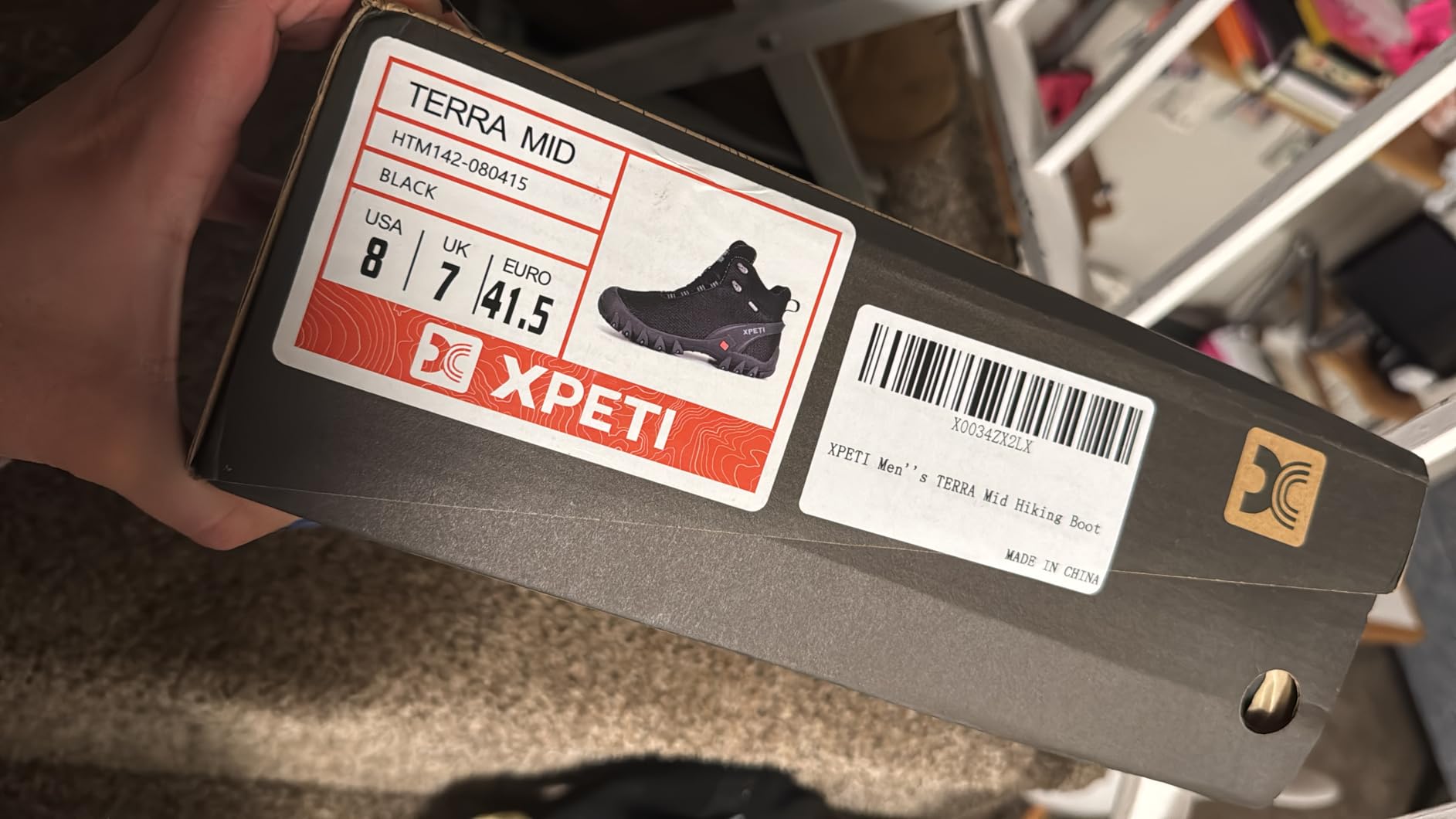 XPETI Men's TERRA Mid Hiking Boot customer photo 1