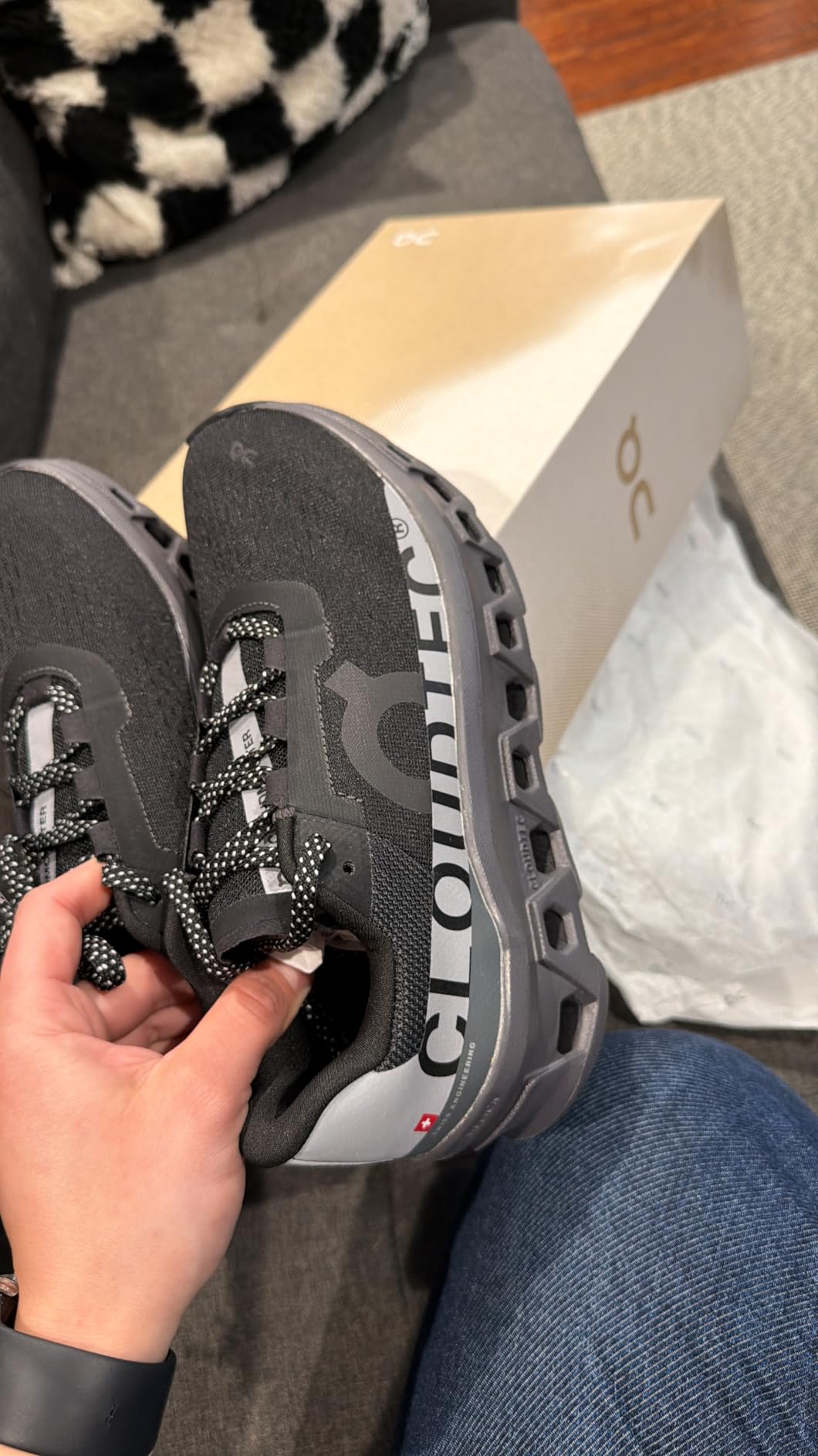 On Women's Cloudmonster Sneakers customer photo 2