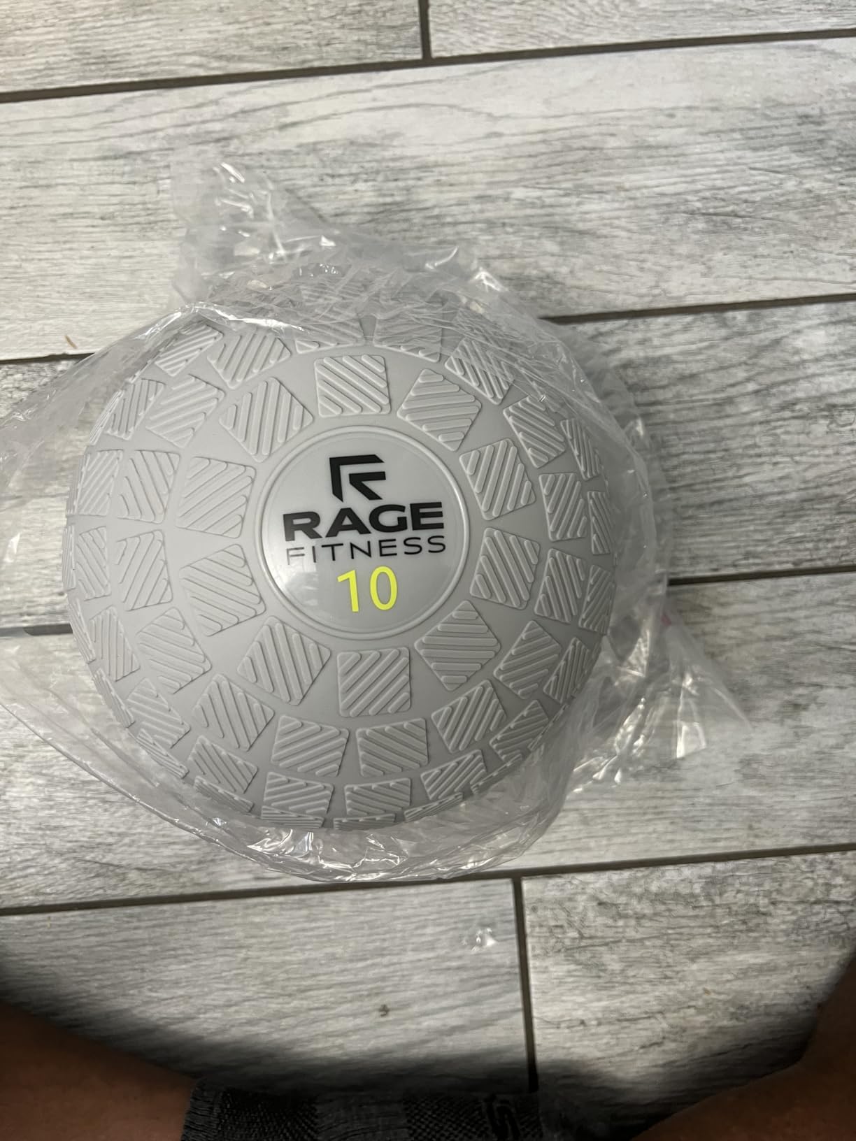 Rage Fitness Slam Ball 10/15/20lb, Medicine Balls for Training | Tread Texture Firm Grip, Dynamic Weighted Balls for Exercise, Smash Balls for Strength, Conditioning, Cardio & Core Workouts customer photo 2