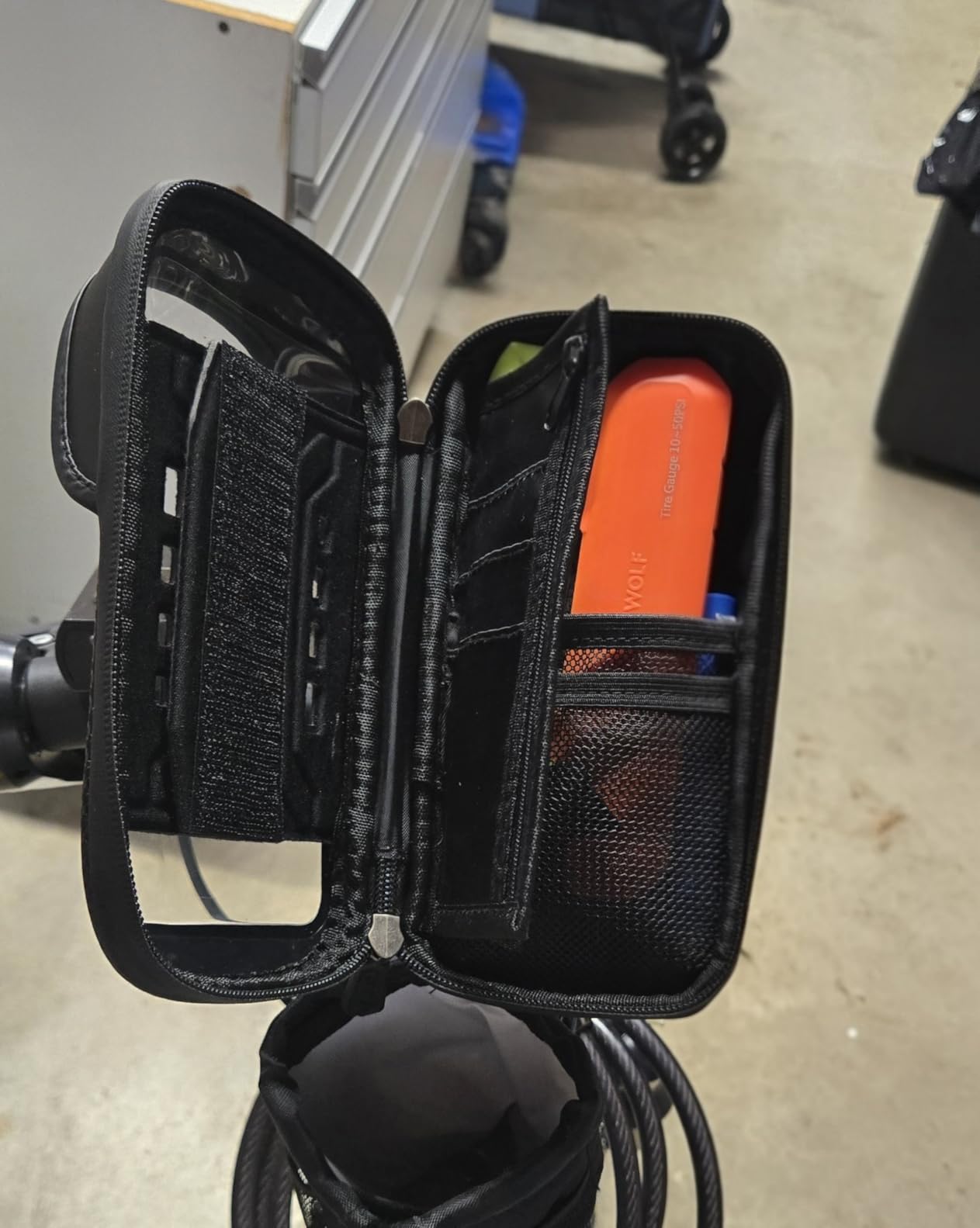 whale fall Bike Phone Holder, Waterproof Handlebar Bag for Phones up to 7