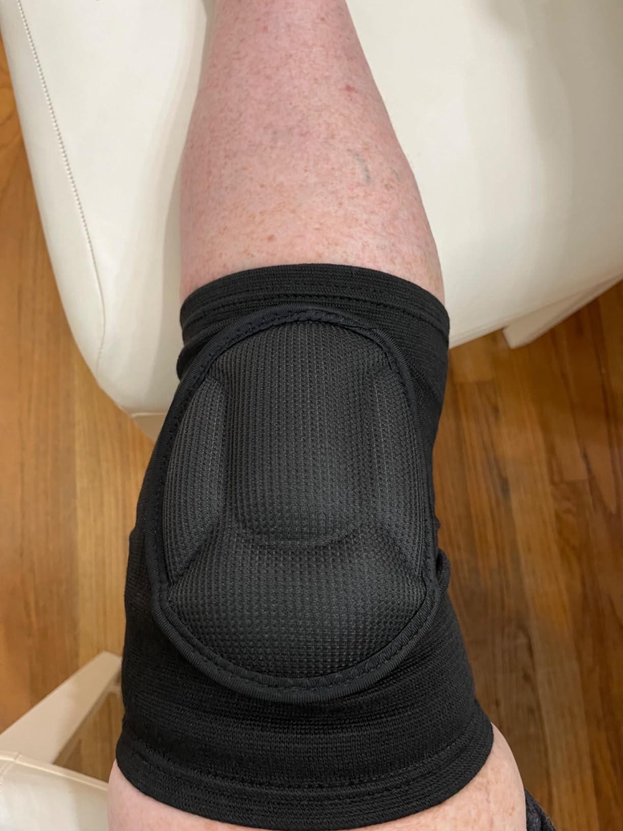 Knee Pads, Collision Avoidance Knee Sleeve for Men Women, Large | Garden, Gardening, House Cleaning, Construction Work, Dancing, Volleyball, Flooring, Climbing, Riding, Thick EVA Foam Padding customer photo 2