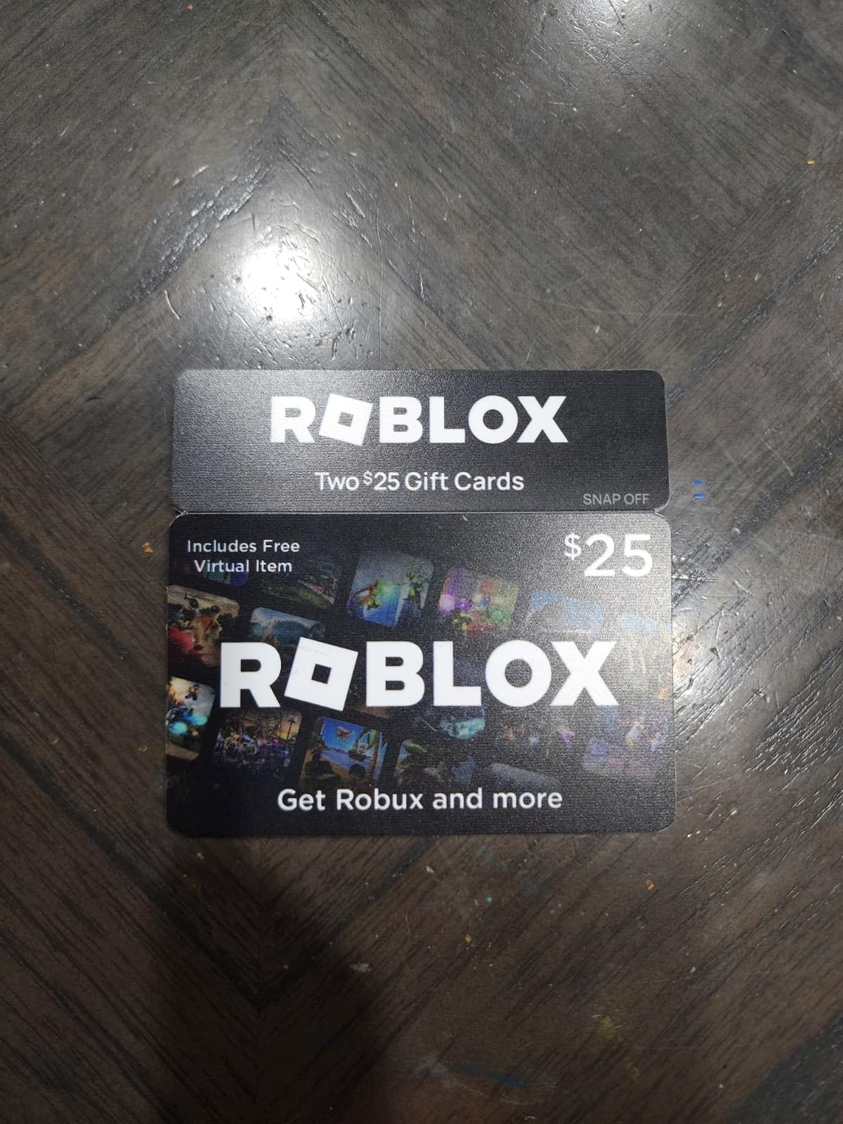 Roblox Physical Gift Cards customer photo 1