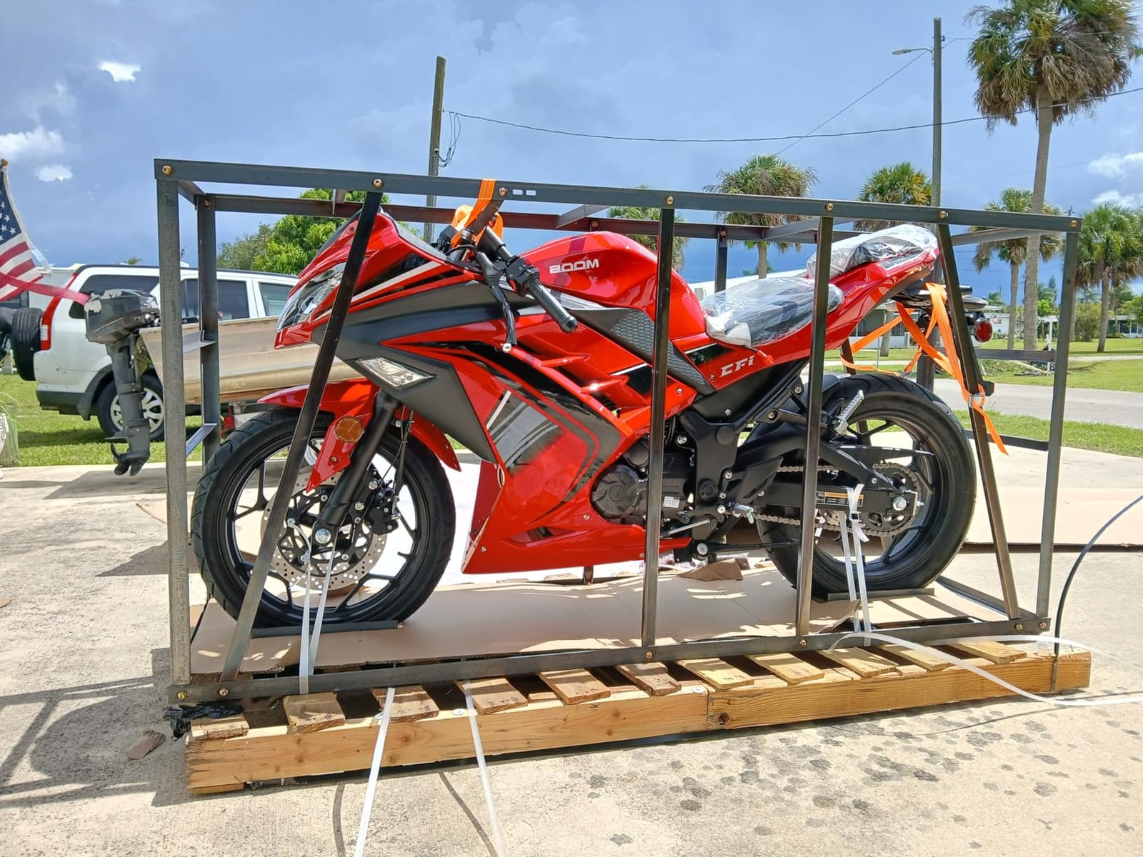 X-PRO 250cc 6 Speed EFI Fuel Injection Dirt Bike Motorcycle Bike Street Bike Motorcycle Assembled in Crate (Red) customer photo 1
