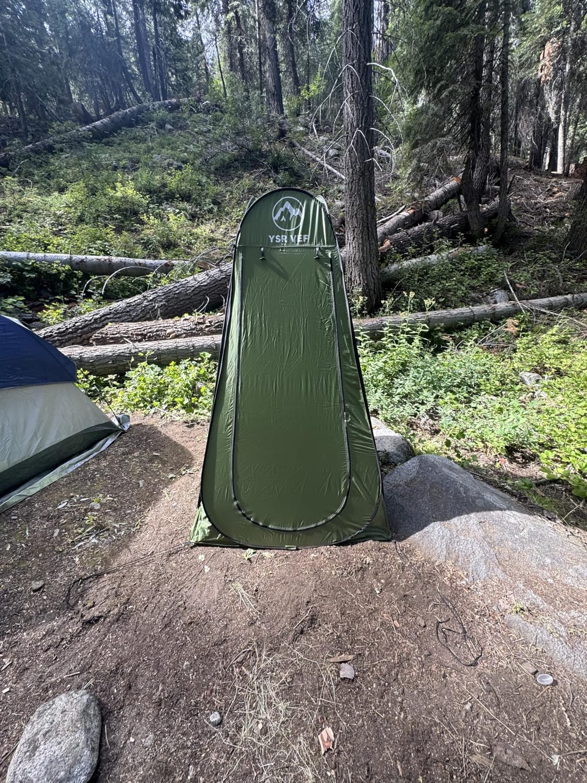 Camping Toilet with Pop-Up Privacy Tent and Liquid Waste Gel, Portable Toilet for Camping with Large Tent, Ergonomic Potty Provides Enhanced Comfort, Suitable for All Ages customer photo 2