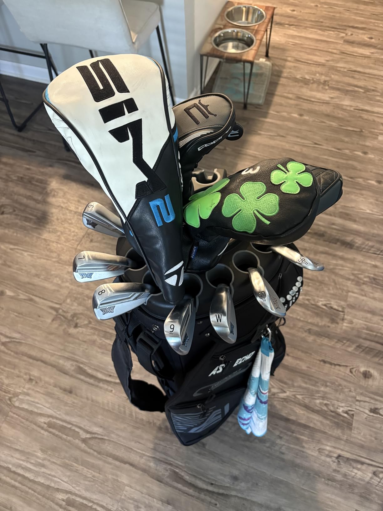 ASK ECHO T-Lock 3.0 Golf Cart Bag, Quiet 14-Way Full-Length Divider customer photo 1