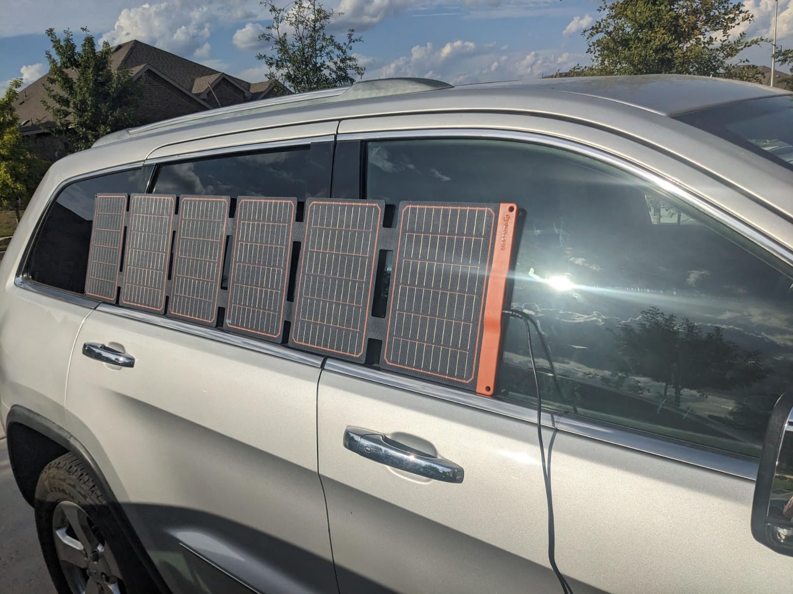 FlexSolar 60W Foldable Portable Solar Panel Charger IP67 Waterproof | with PD3.0 USB-C, QC3.0 USB-A & DC; Power Emergency Camping for Small Power Station Generator, Phones, Power Banks, Tablets customer photo 1