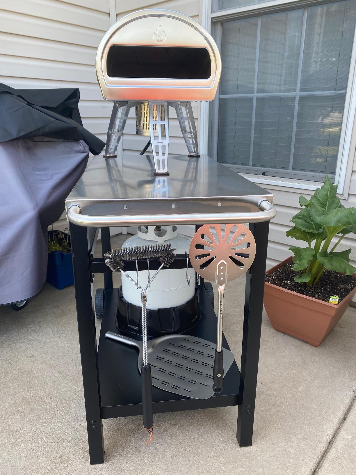 Gozney Roccbox Outdoor Pizza Oven, Portable, Gas & Wood Fired - Black customer photo 1