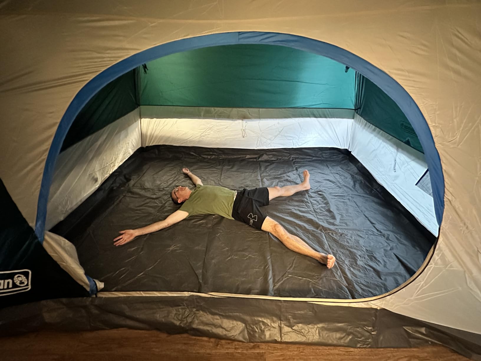 Coleman Skydome Camping Tent with 5 Minute Setup, 2/4/6/8 Person Weatherproof Tent with Rainfly & Carry Bag, 20% More Headroom Than Traditional Canopies customer photo 1