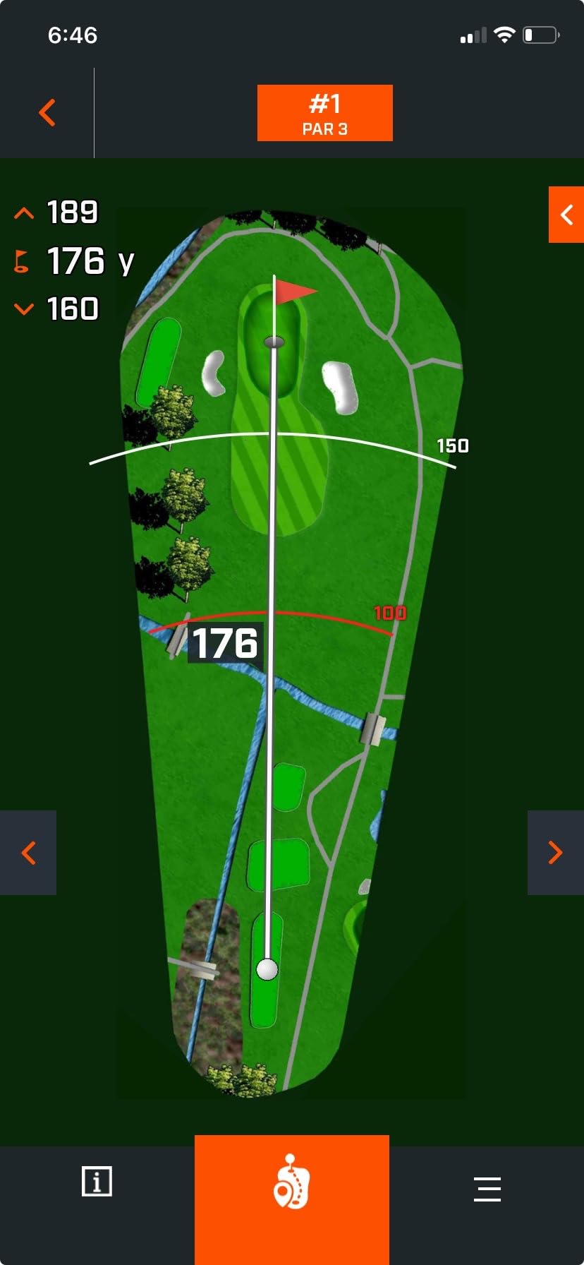 Bushnell Golf Phantom 3 Slope GPS, Red/Blue | Handheld, Touchscreen, Slope-Adjusted Distances, 38,000+ Courses & Magnetic Cart Mount customer photo 1
