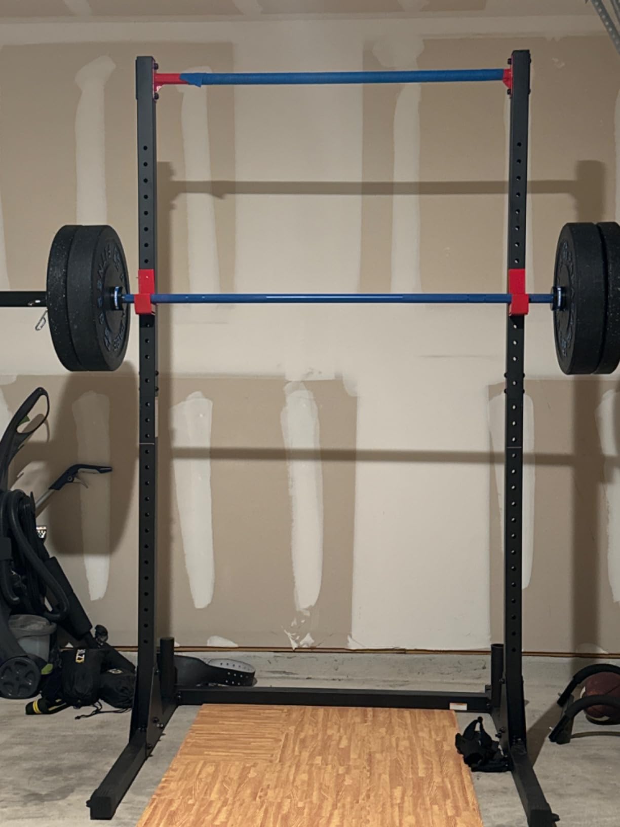 7ft Olympic Barbell 28mm 45lb - 500/700/1000LB Bar for Home Gym | Ceramic coated steel. Smooth spinning sleeves. Fits 2
