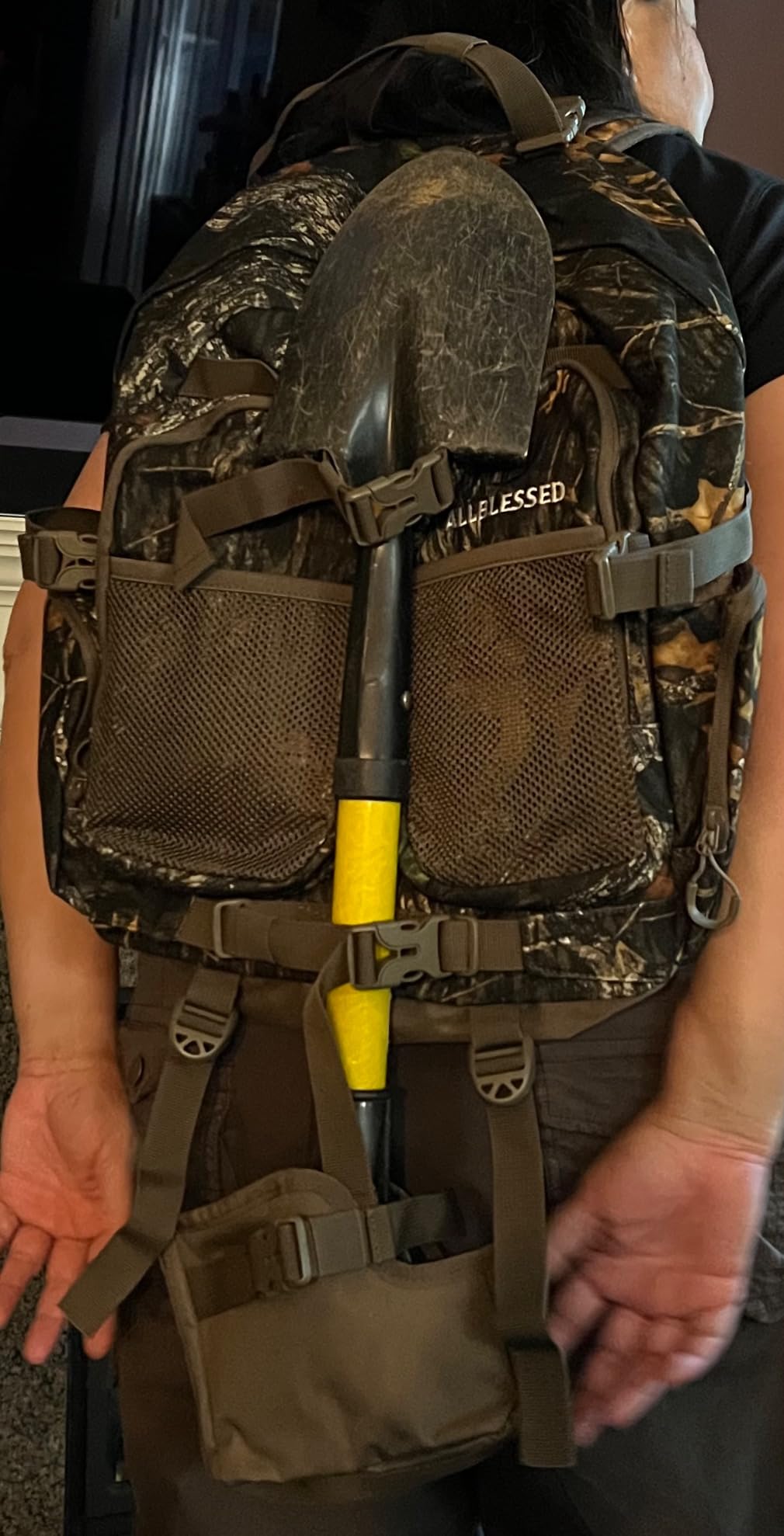 Hunting Backpack for Men Camo Hunting Day Pack for Rifle Bow 35L | Silent fabric, Daypack for Rifle Bow Carry System, Waterproof Camo, Versatile and roomy, Hunting gifts for men Hunting gear customer photo 2