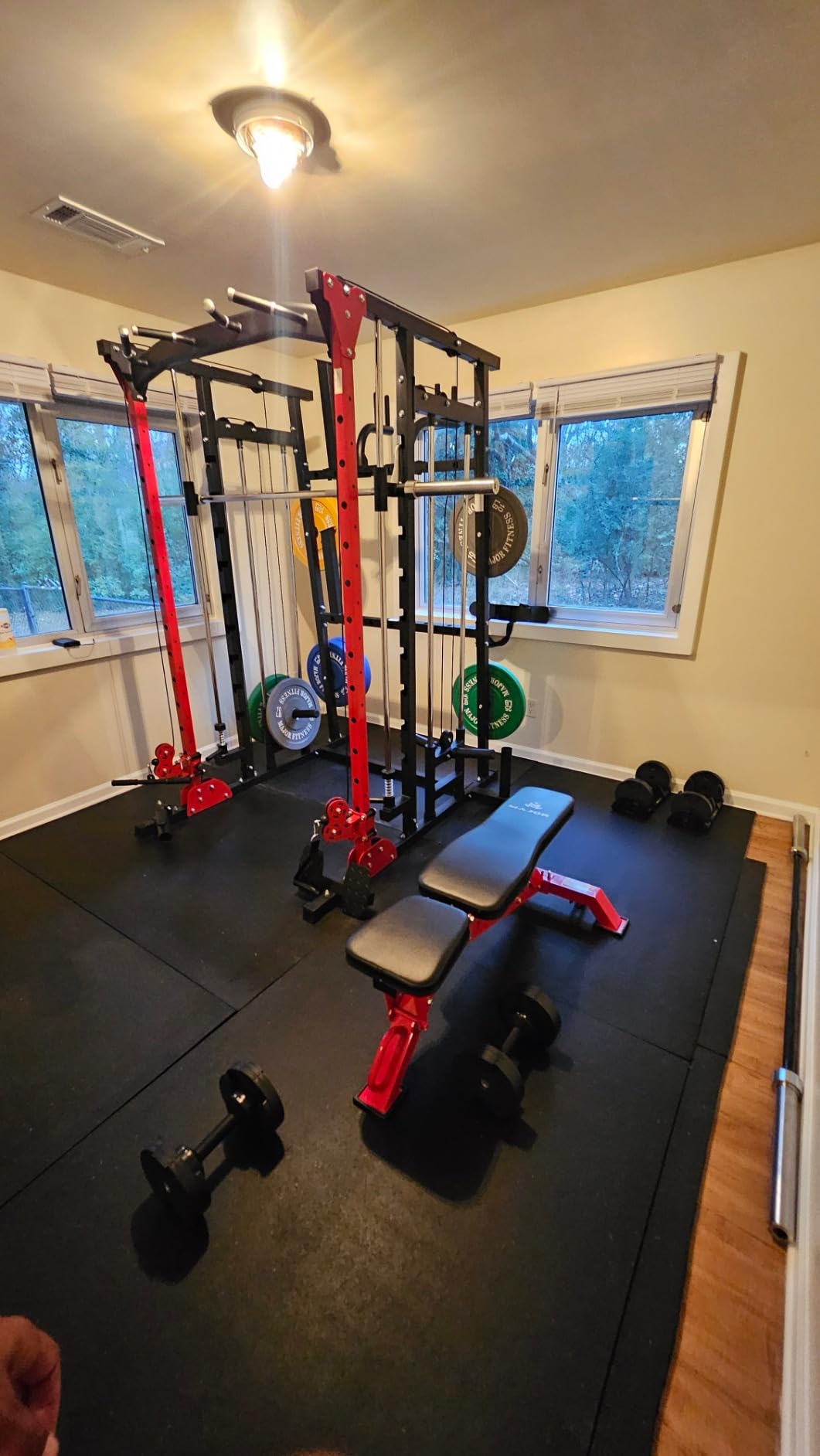 NUOBELL Adjustable Dumbbell Set, 5-50 LB or 5-80 LB, Easy Twist 2024-25 Model, All-In-One Weights Set (Pair) for Home, Original Manufacturer customer photo 2