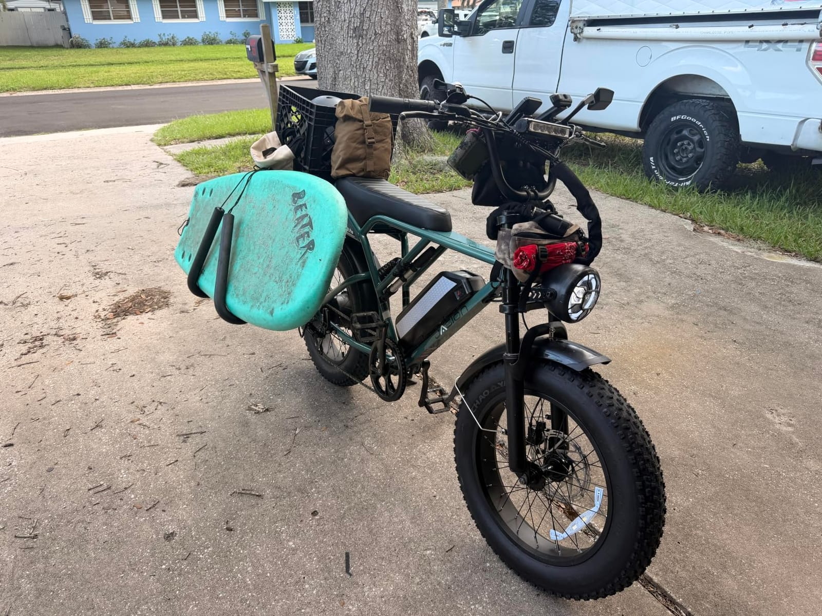 Jasion RetroVolt & Pro Electric Bikes for Adults, Fat Tire, All-Terrain | Removable battery, 2000W peak, 30/38MPH, 70/90-mile range, hydraulic brakes, IPX6, for city rides, beaches customer photo 1