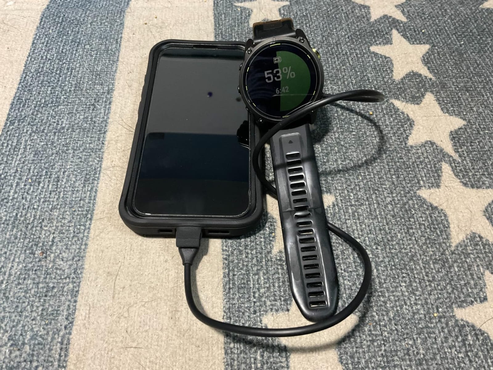 Garmin Enduro™ 3, Solar, 51 mm, Sapphire, Black UltraFit Nylon Strap customer photo 1