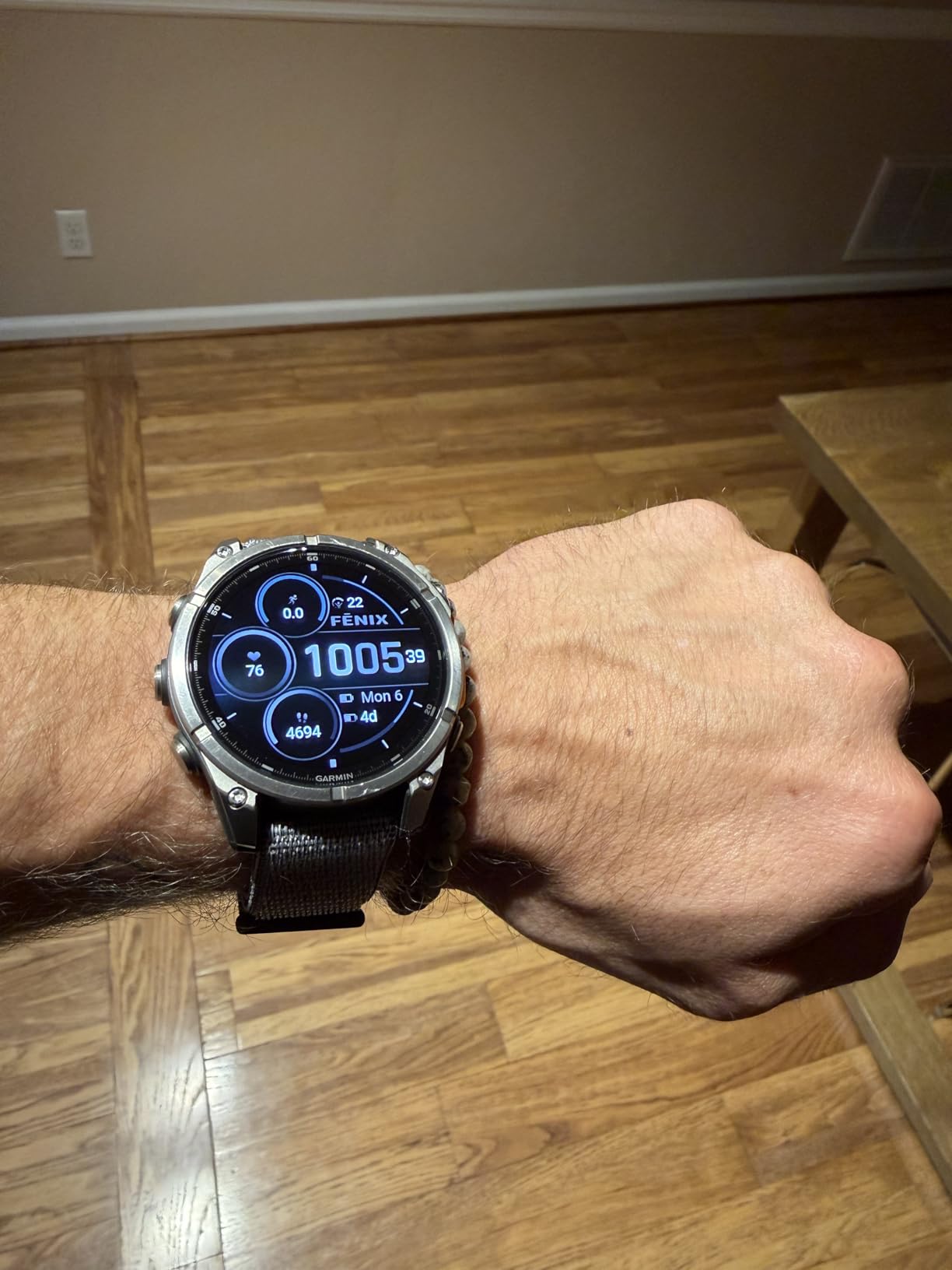 Garmin fenix 8, Sapphire, 47mm, Titanium, Spark Orange/Graphite | Premium Multisport Smartwatch, AMOLED Display, GPS, Built-In Flashlight, Dive-Rated, Built-In Speakers & Mic customer photo 1
