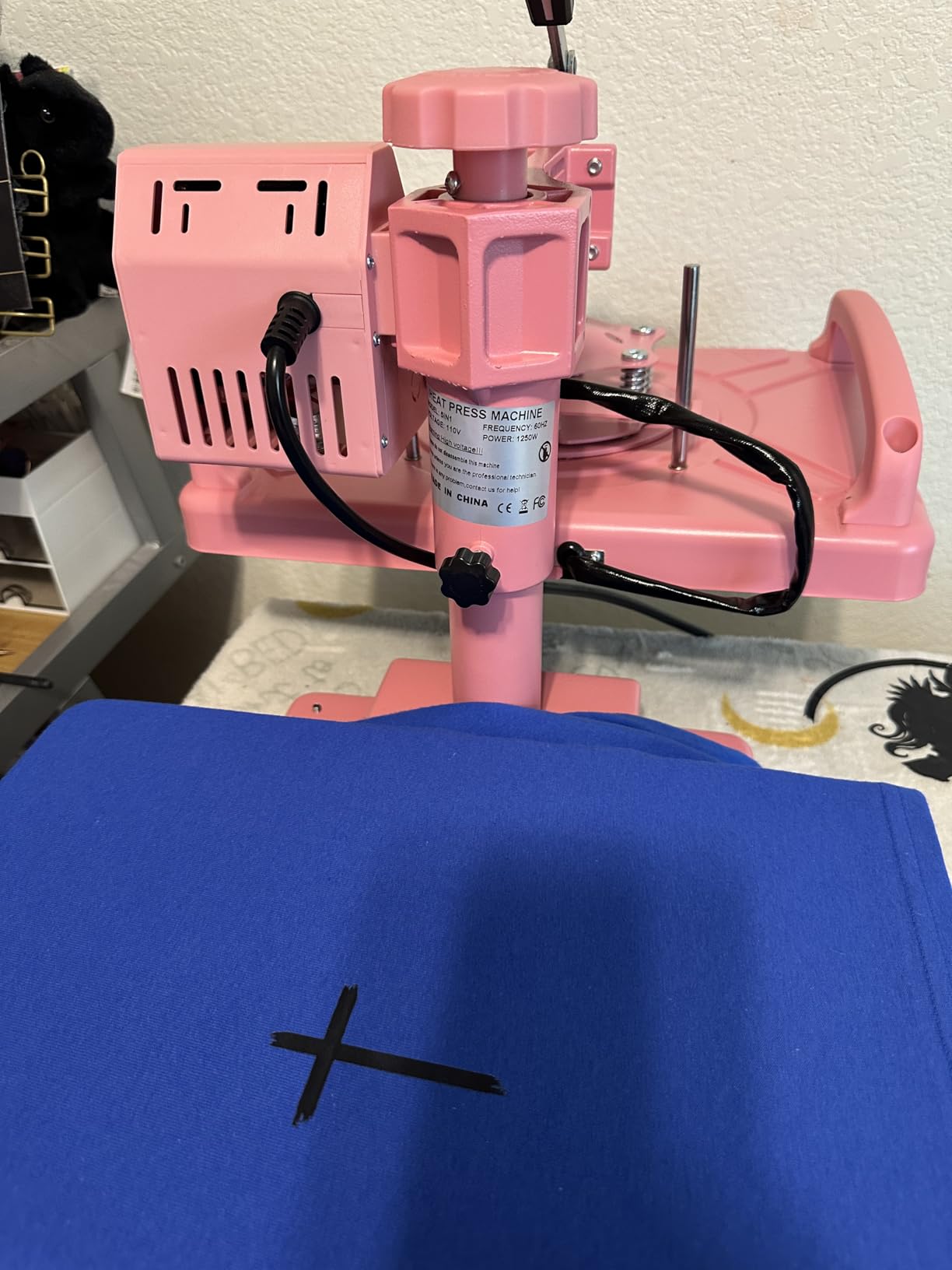 Hitgrand Heat Press Machine 12x15 inch, Heat Press Machine for T-Shirts, 5 in 1 Heat Press with 30 OZ Tumbler Press, Combo Tumbler Heat Press Machines Sublimation for Hat Cap Mug Plate customer photo 2
