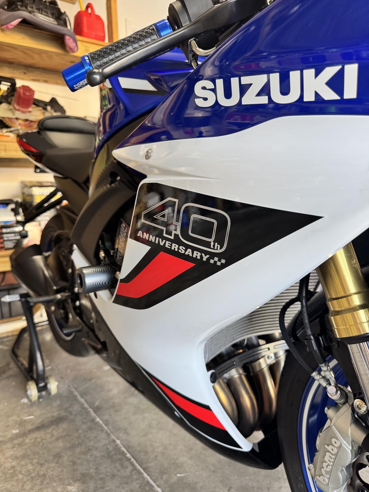 Frame Sliders Crash Protector for 2011-2025 Suzuki GSXR600/GSXR750 | GSXR-600/GSXR-750 '11-'25 Models customer photo 2