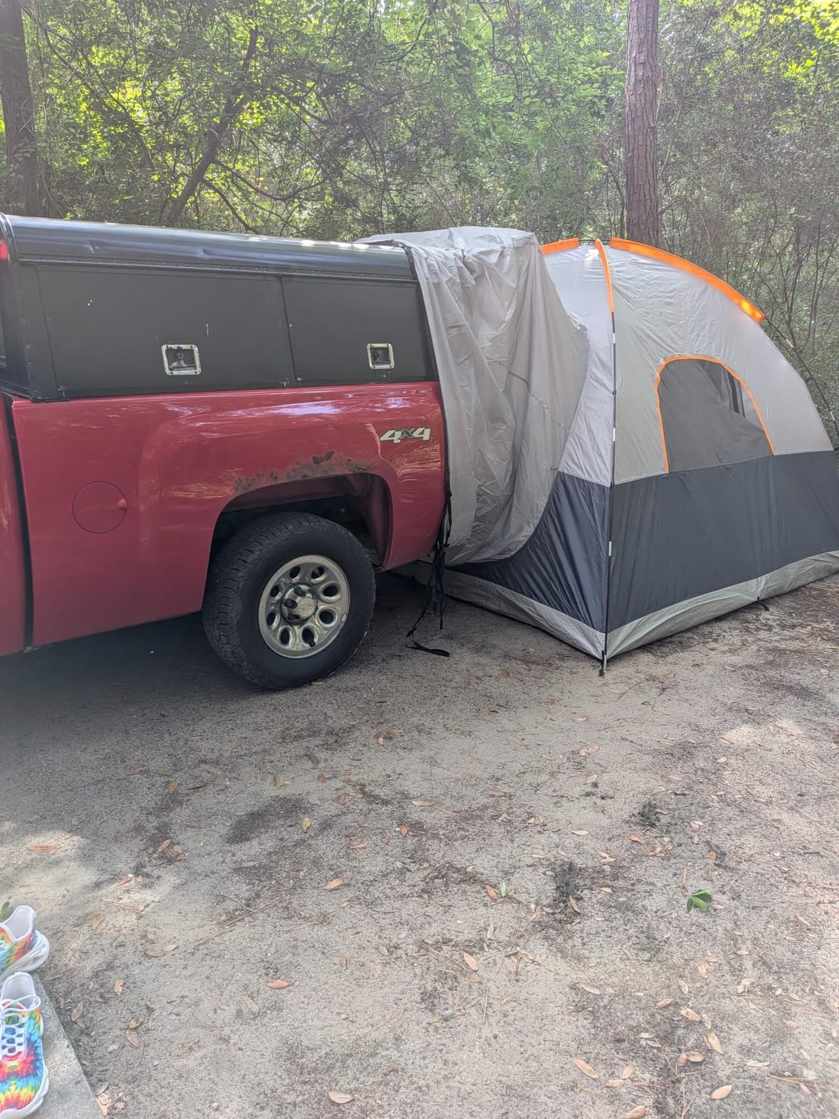 UNP SUV Dome Tent for Camping Outdoor 6 Person Car Camping Tent | Easy Set Up SUV Tailgate Tent with Rainfly 10' x 10' Vehicle Family Camping Tent customer photo 1