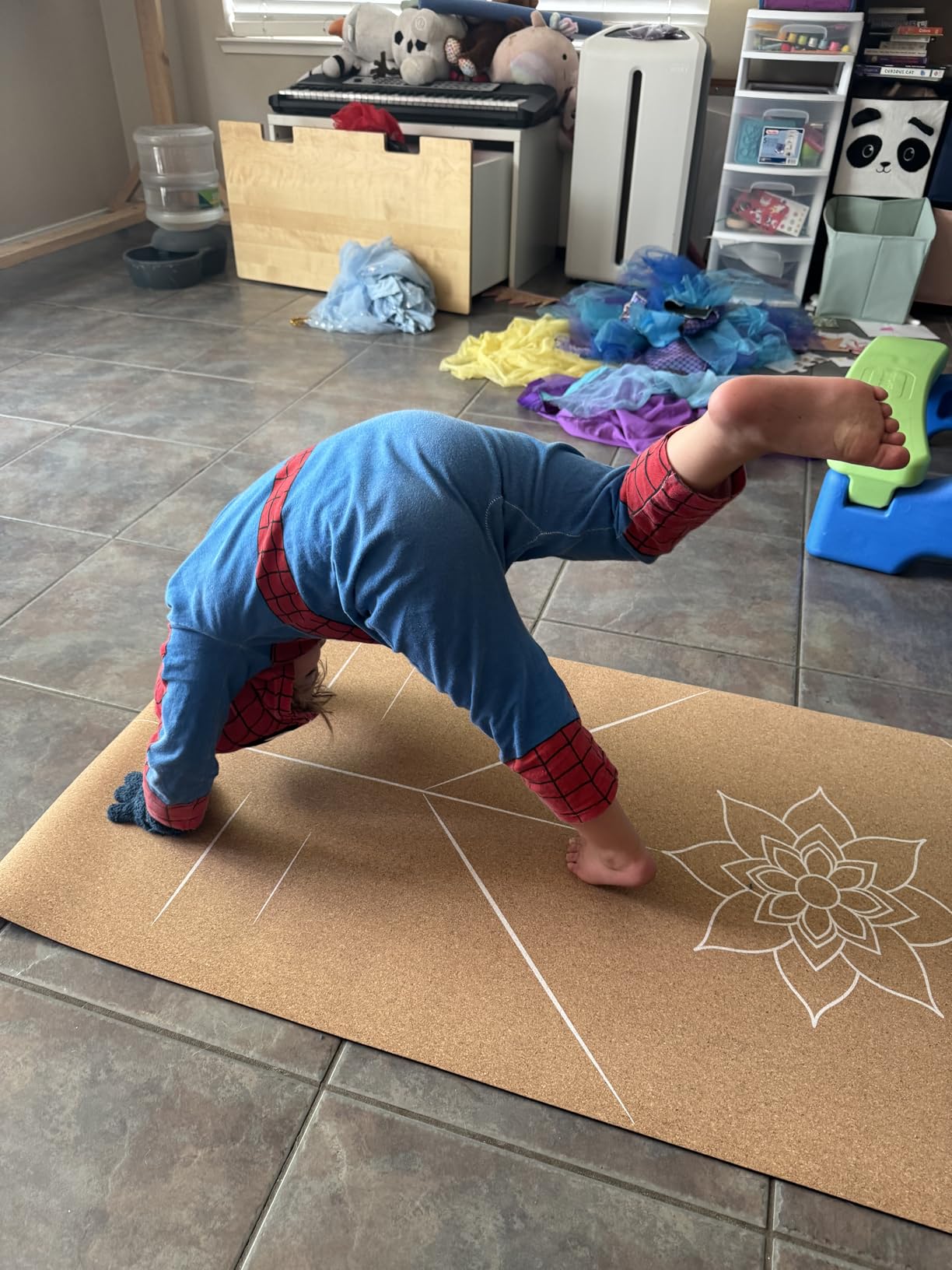 Premium Cork Yoga Mat Large 72