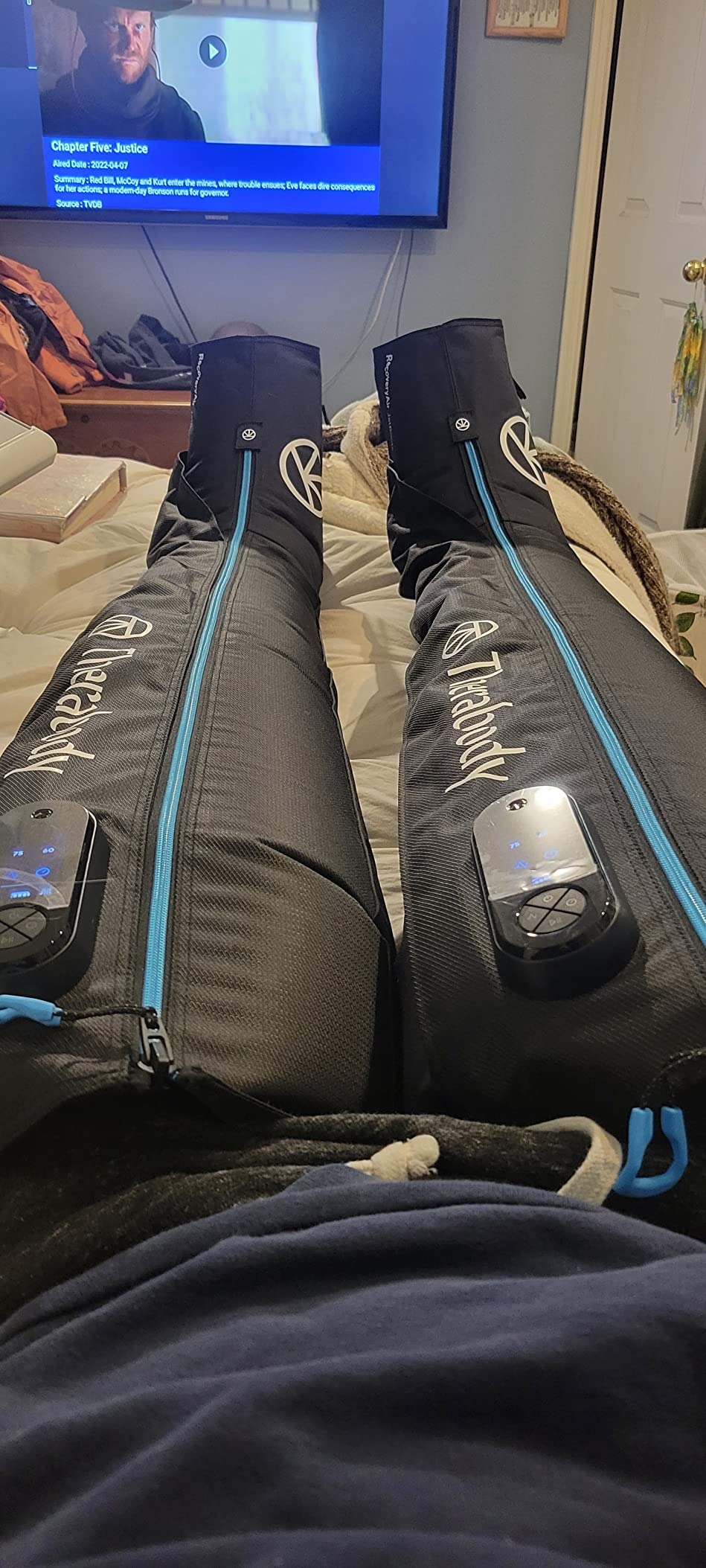 Therabody JetBoots Prime Wireless Compression Boots customer photo 1
