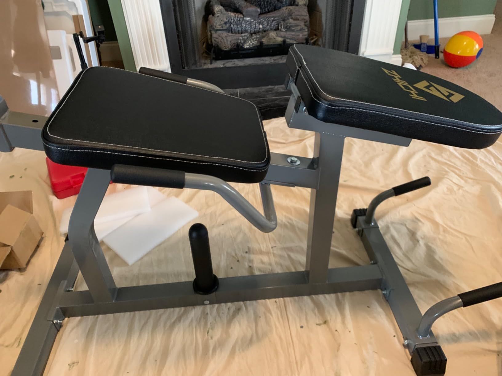 Z ZHICHI 2-in-1 Leg Curl/Extension Machine,Home Use,Burn quads/Calves Fast customer photo 2