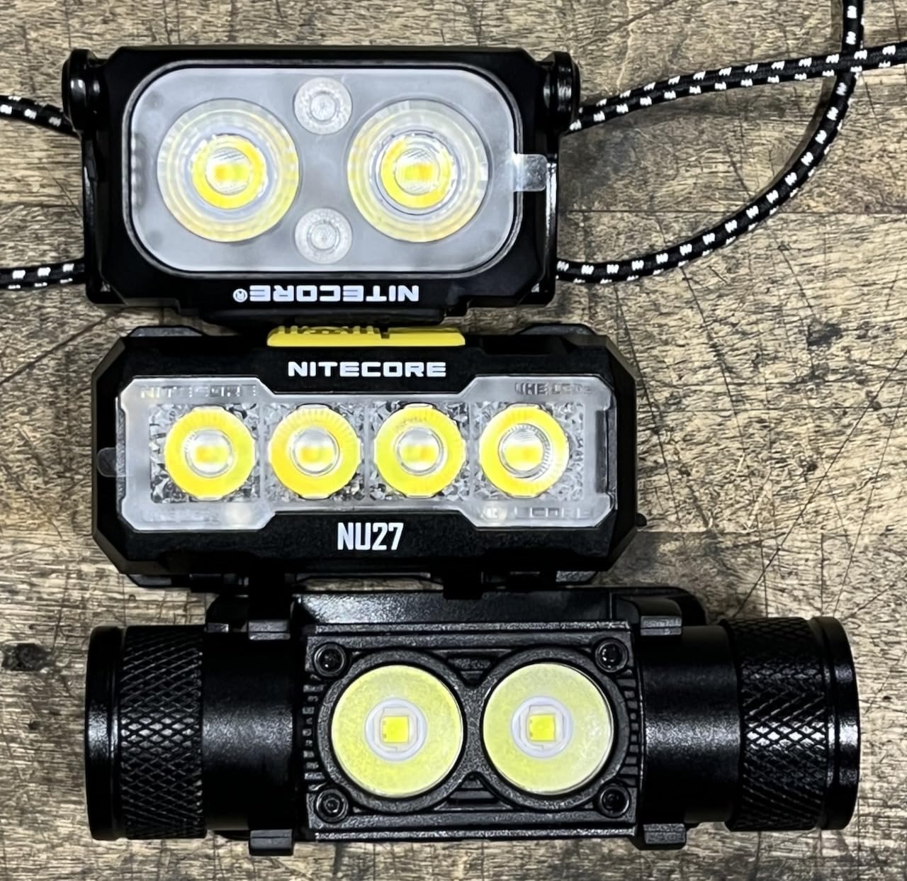 Nitecore NU27 600 Lumens Running Camping Headlamp, USB-C Rechargeable with Warm, Neutral and Cool White Lights, Red Light, Including NitecoreS Sticker (Black) customer photo 2