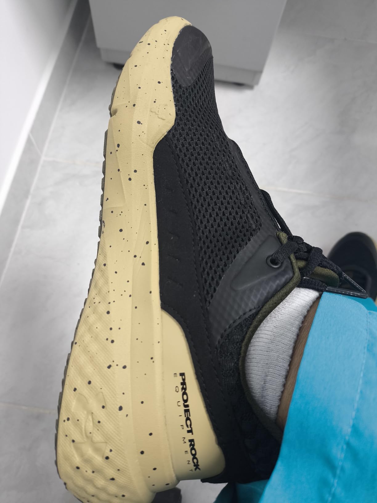 Under Armour Men's Project Rock Blood Sweat Respect 5 | Cross-Training Shoes customer photo 1