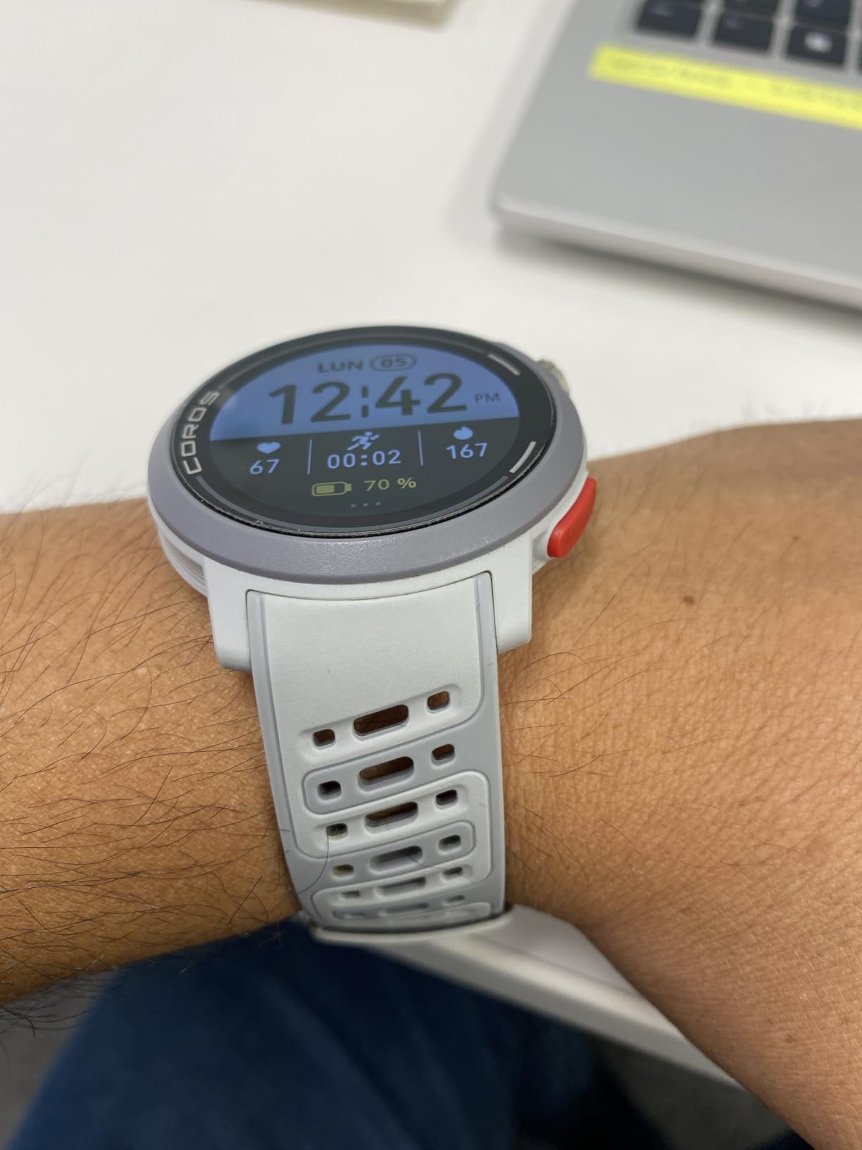 COROS PACE Pro GPS Sport Watch, 1.3-inch AMOLED Touchscreen- Grey customer photo 1